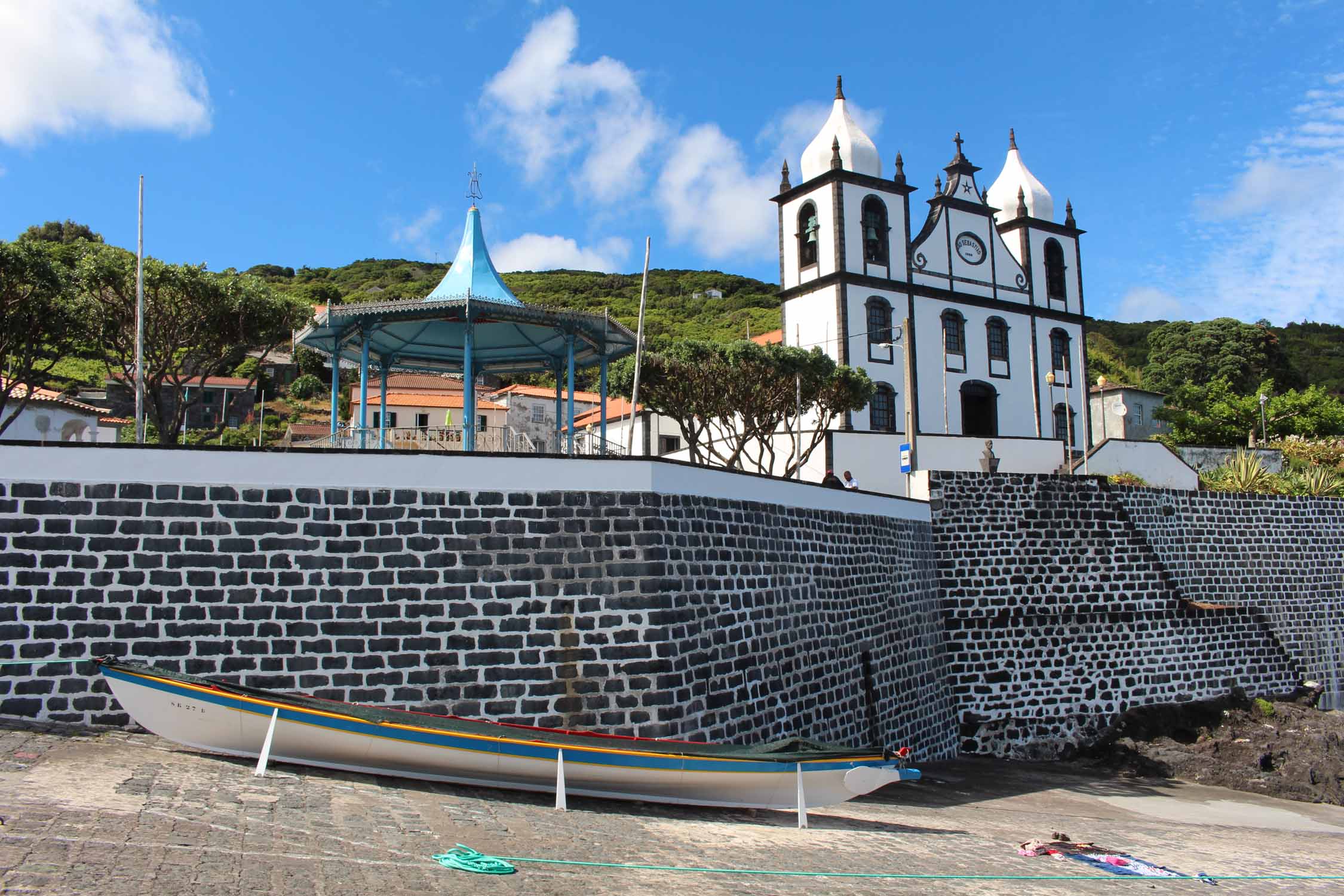 Açores, Île de Pico, calheta de Nesquim