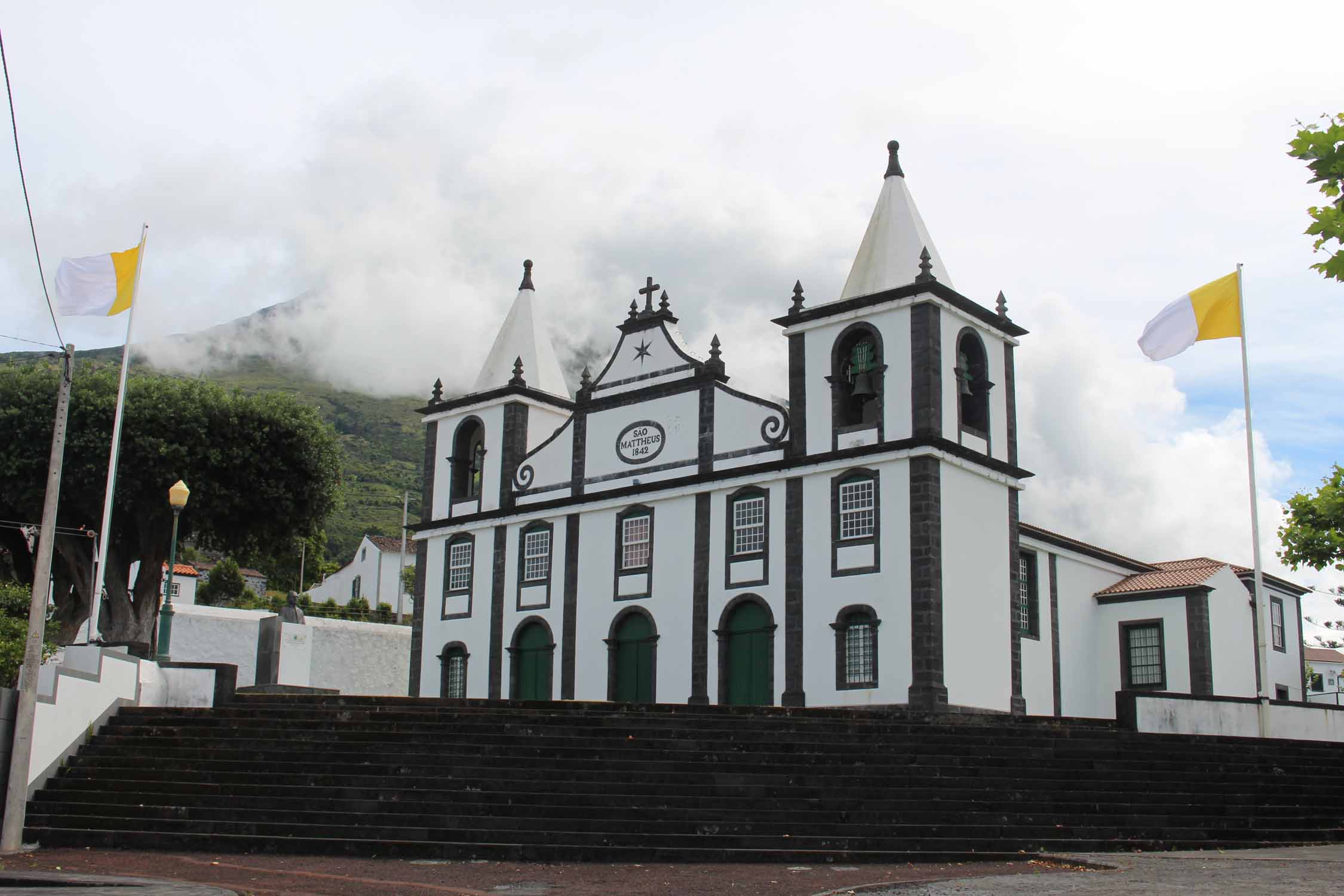 Açores, Île de Pico, São Mateus, église