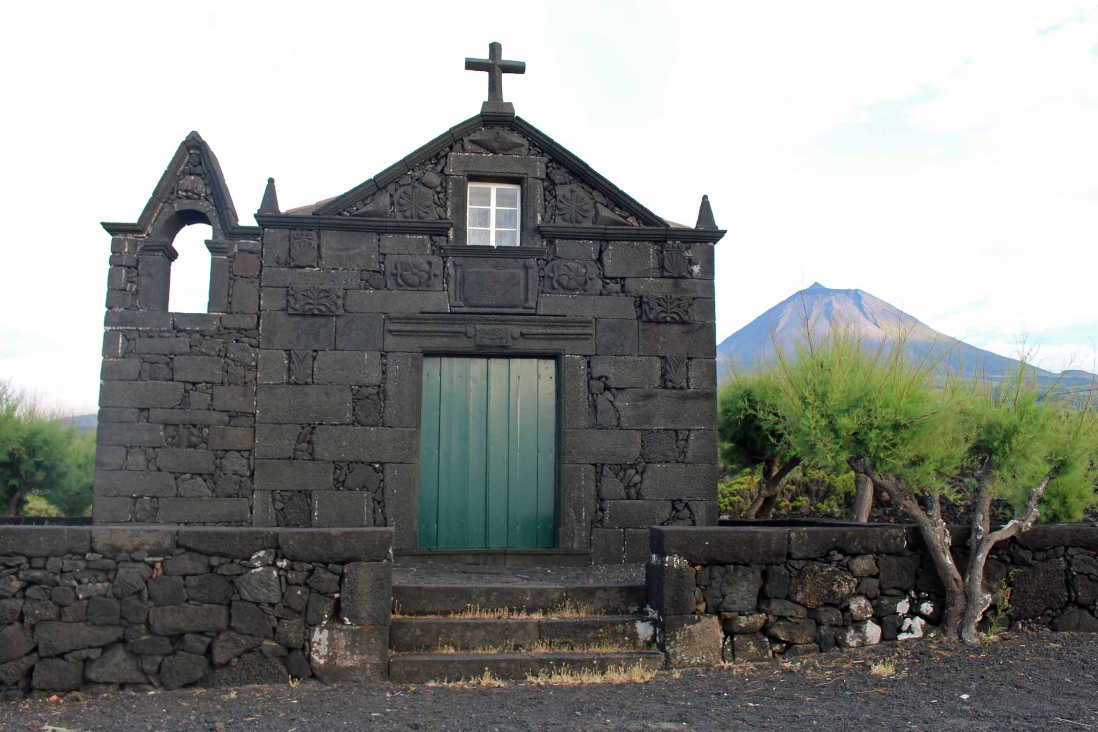 Açores, Île de Pico, Aguada do Pau, chapelle