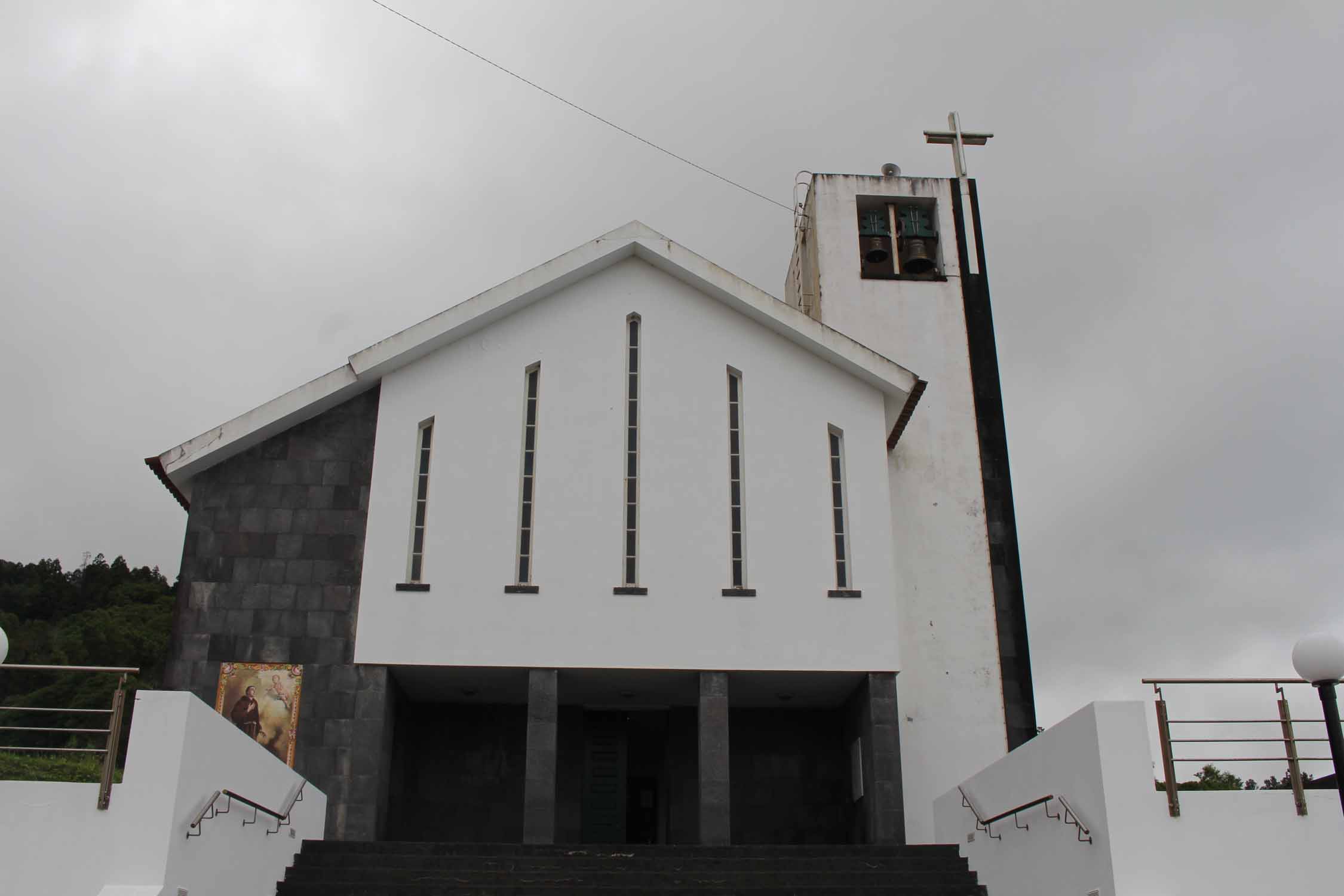 Açores, Île de Faial, Espalhafatos, église