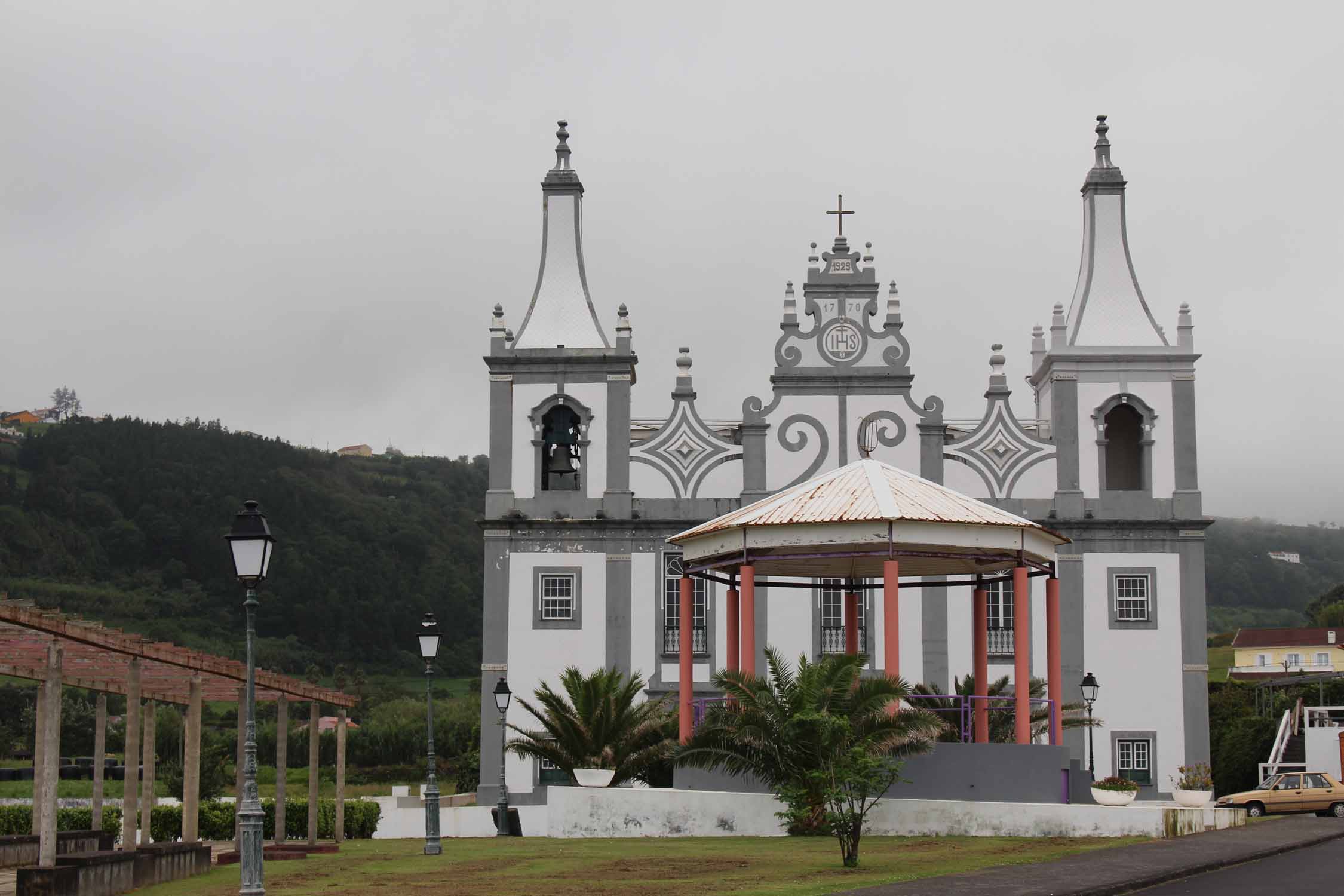 Açores, Île de Faial, Almoxarife, église