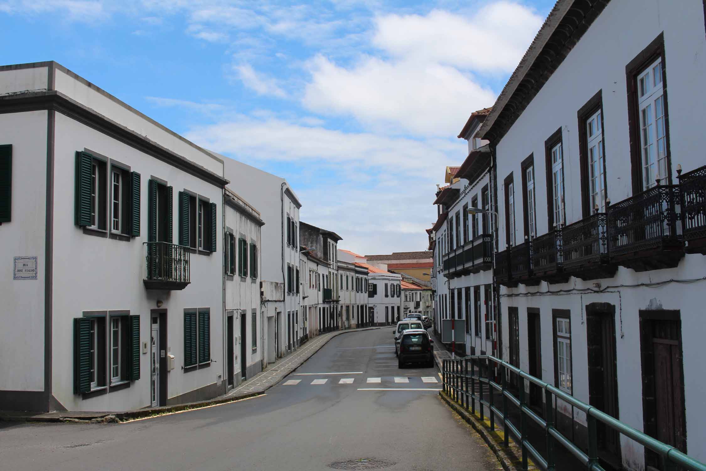 Açores, Île de Faial, Horta, rua da Conceição