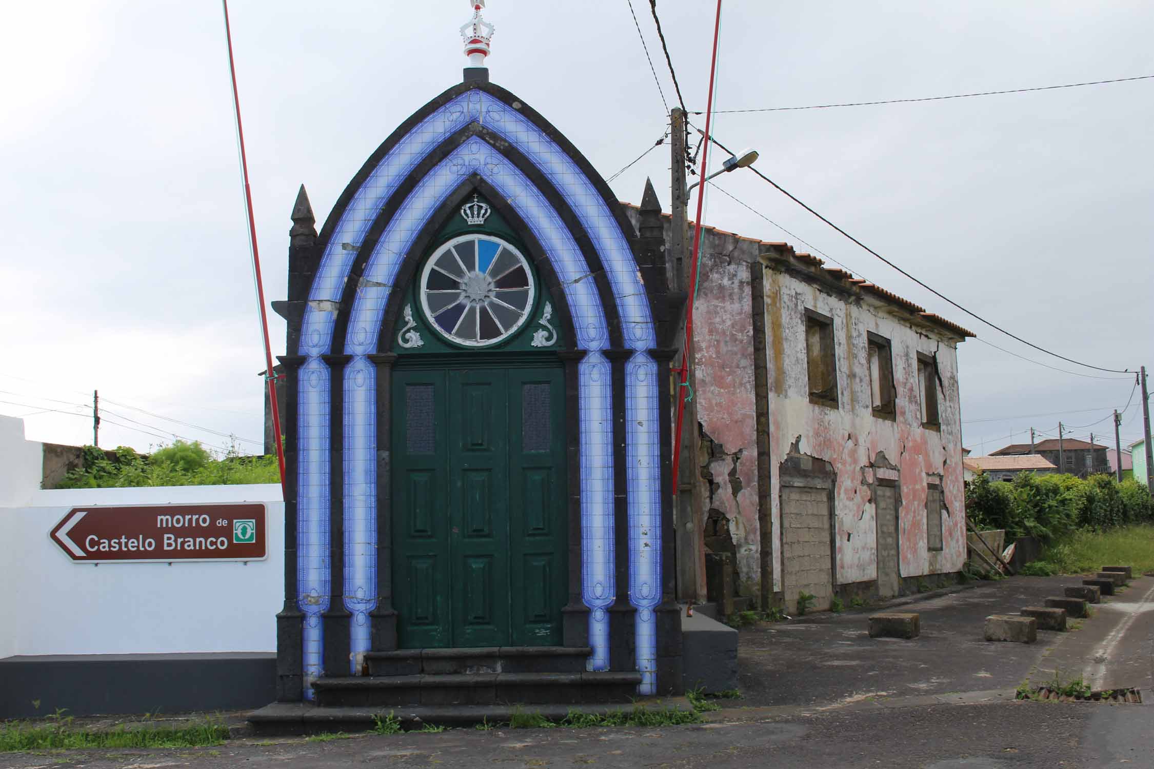 Açores, Île de Faial, Castelo Branco, chapelle