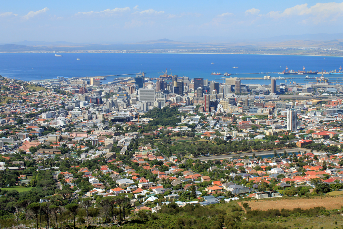 Le Cap en Afrique du Sud