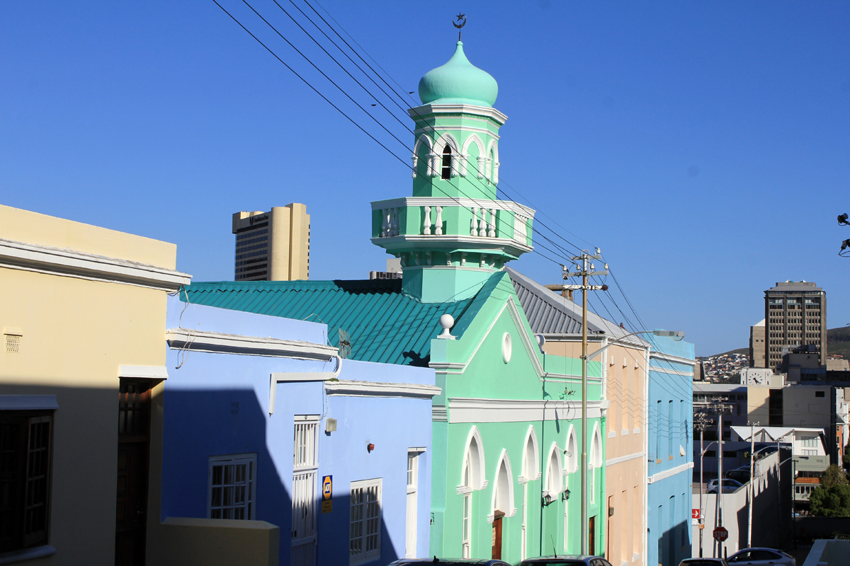 Mosquée du quartier malais du Cap, Afrique du Sud