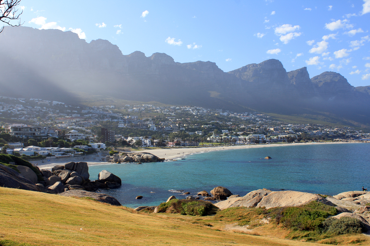 Bantry Bay près du Cap en Afrique du Sud