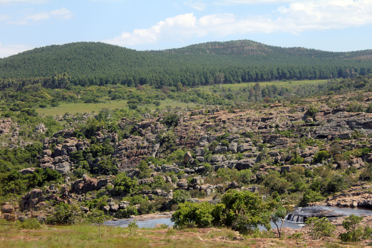 Mpumalanga, paysage, rivière