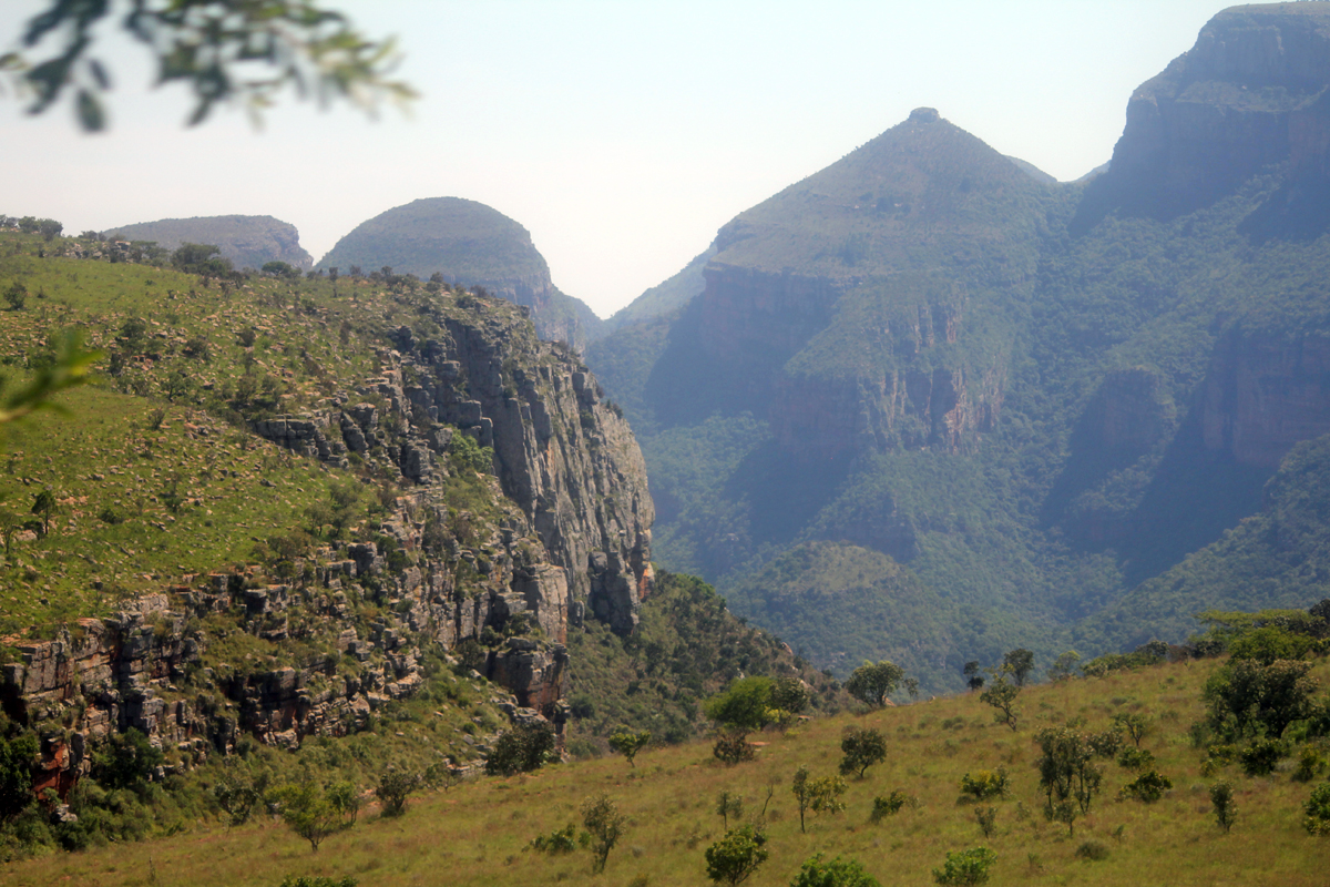 Mpumalanga, Rondavels, paysage