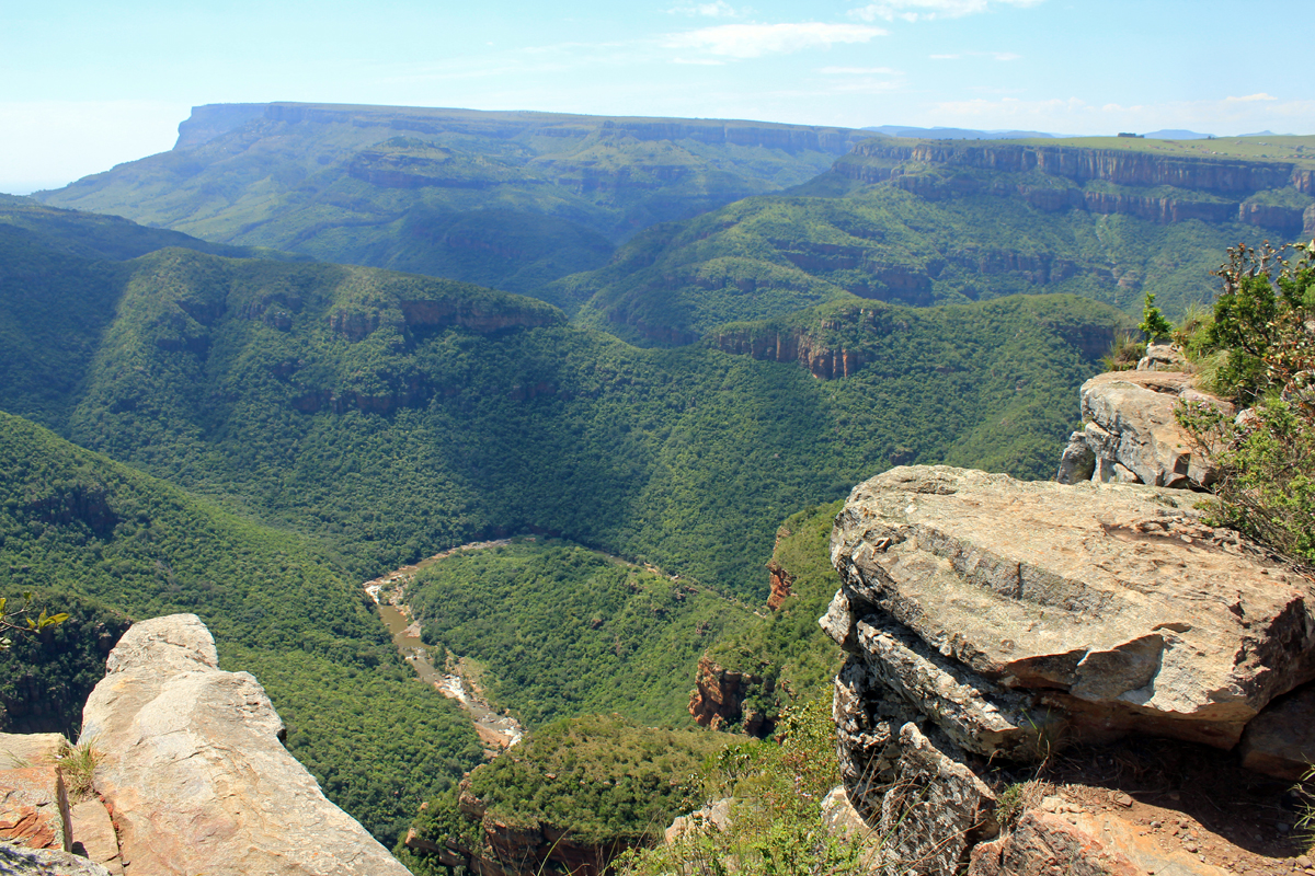 Blyde River Canyon, falaise