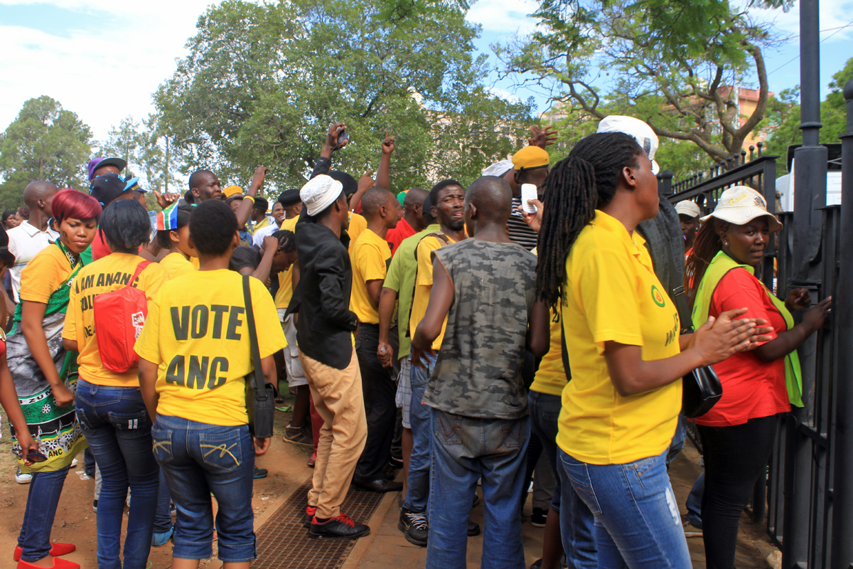 Pretoria, foule, ANC