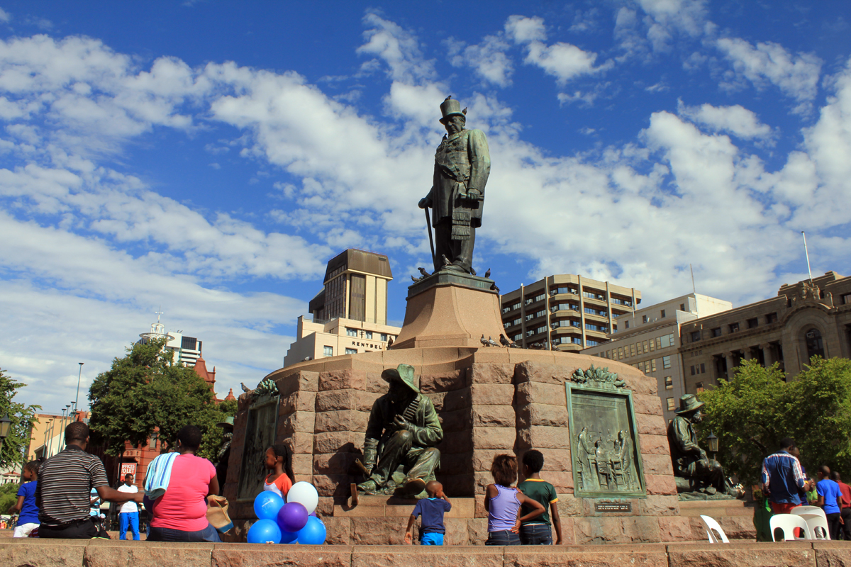 Pretoria, statue de Paul Kruger