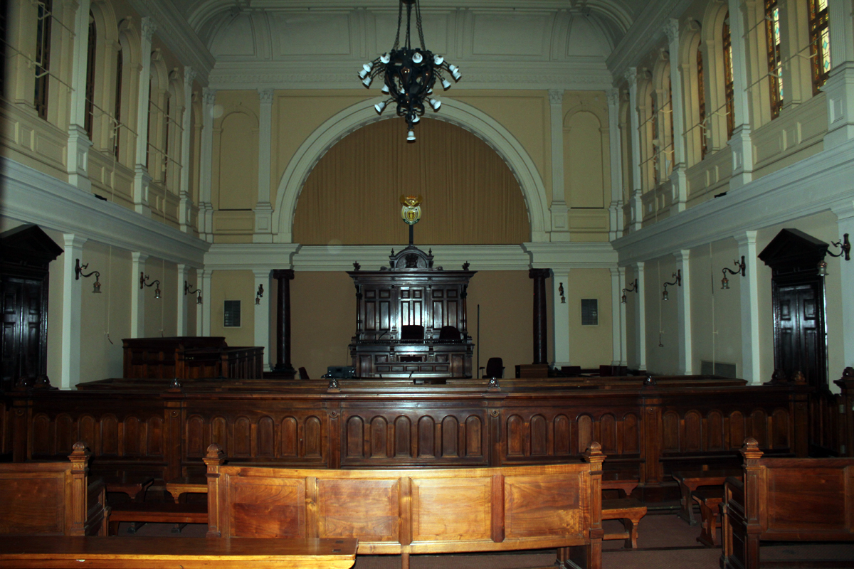 Pretoria, Palais de Justice, Nelson Mandela