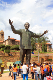 Bronze de Nelson Mandela