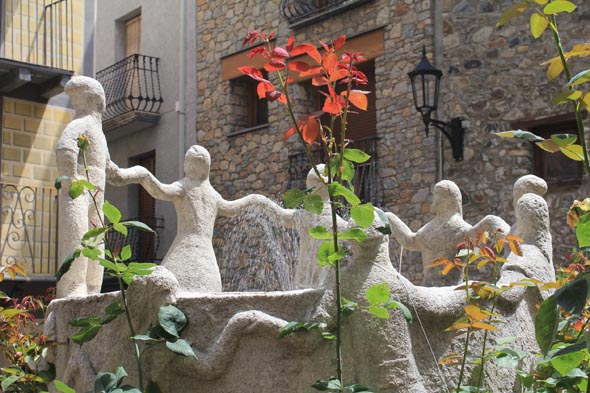 Andorre, sculpture