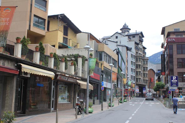 Andorre-la-Vieille, rue