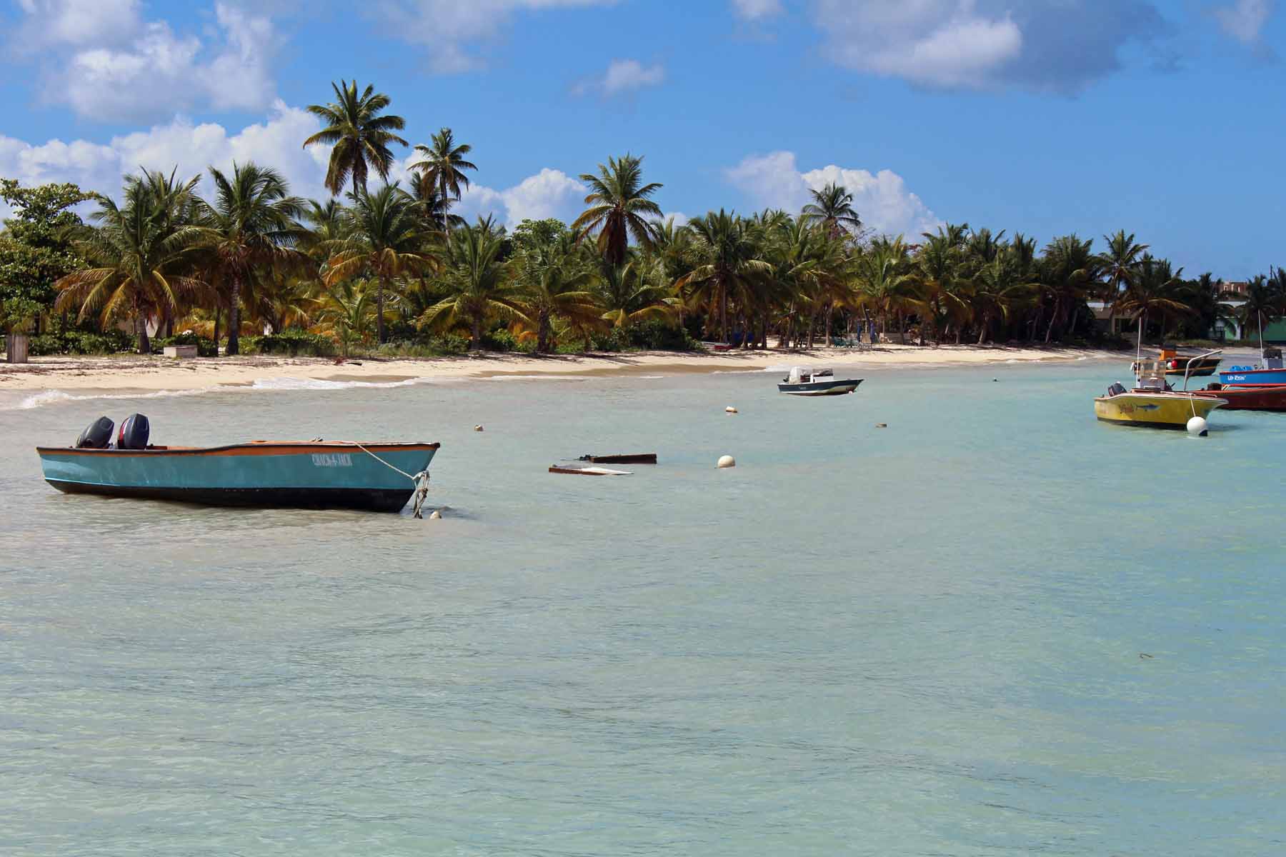 Ile d'Anguilla, Island Harbour, pêcheurs