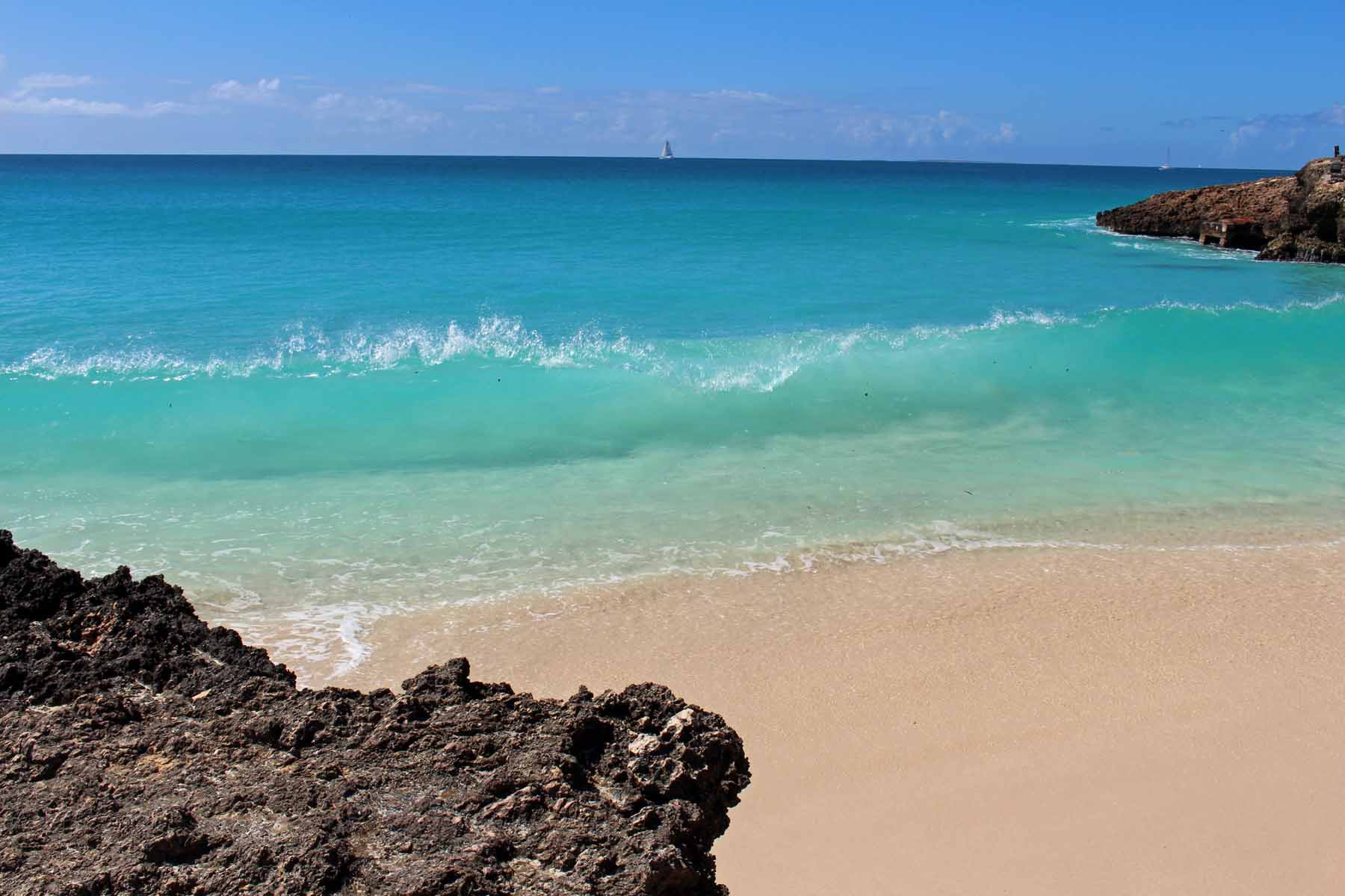 Ile d'Anguilla, Meads Bay, plage