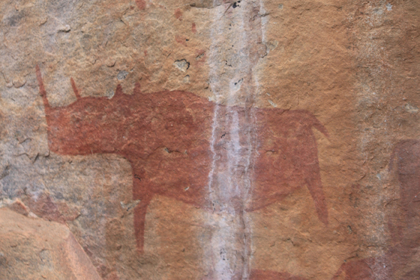 Botswana, Peinture rupestre, Tsodilo Hills