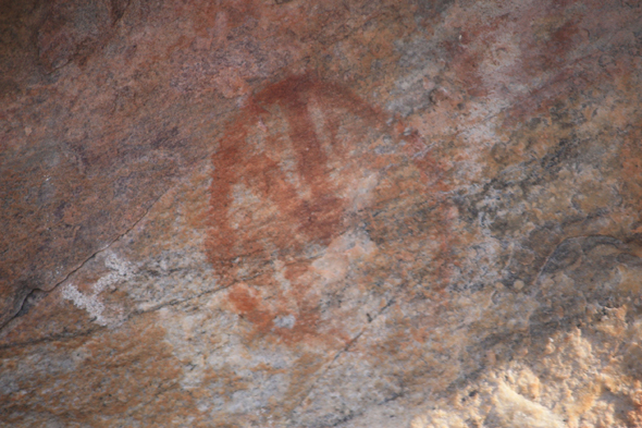 Peinture rupestre, Tsodilo Hills, vue