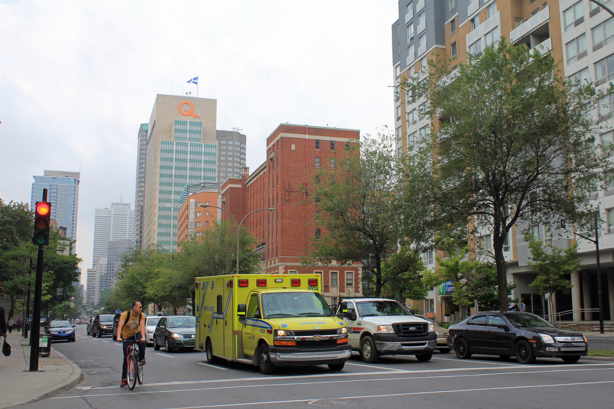 Montréal, boulevard René Levesque