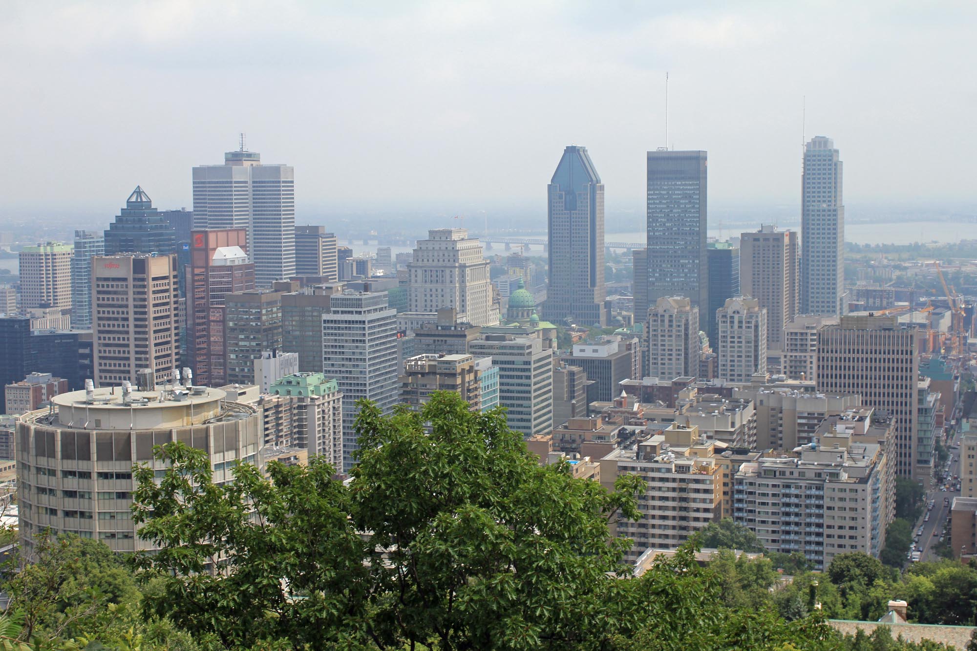 Jolie vue de Montréal