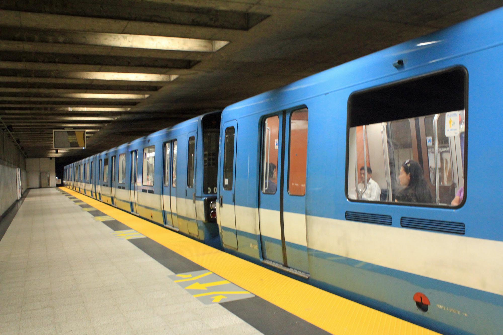 Le métro de Montréal