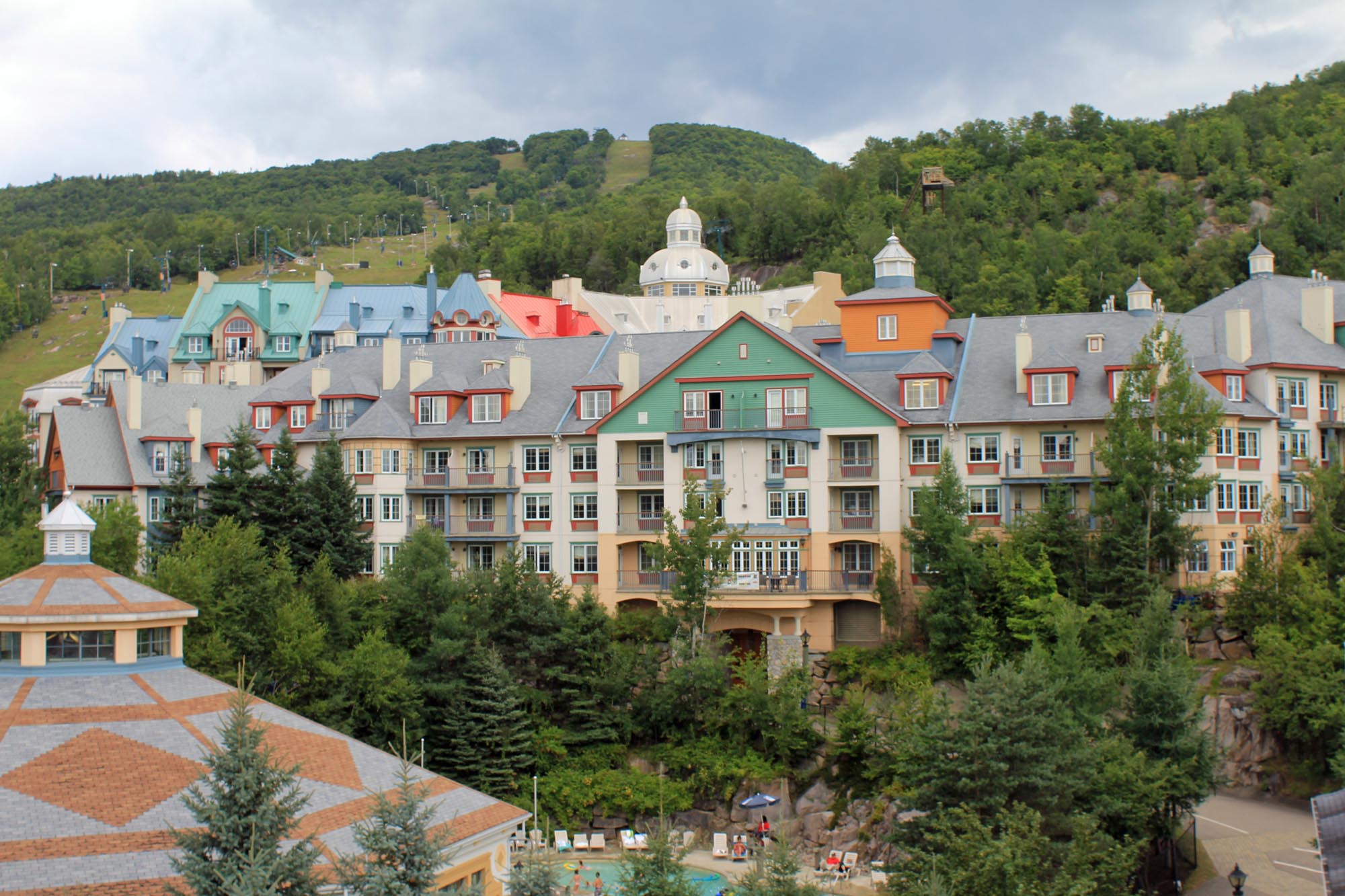 Mont-Tremblant, maisons typiques