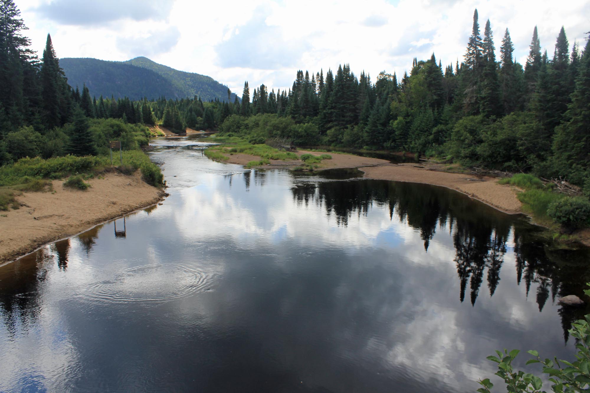 Rivière du Diable, paysage