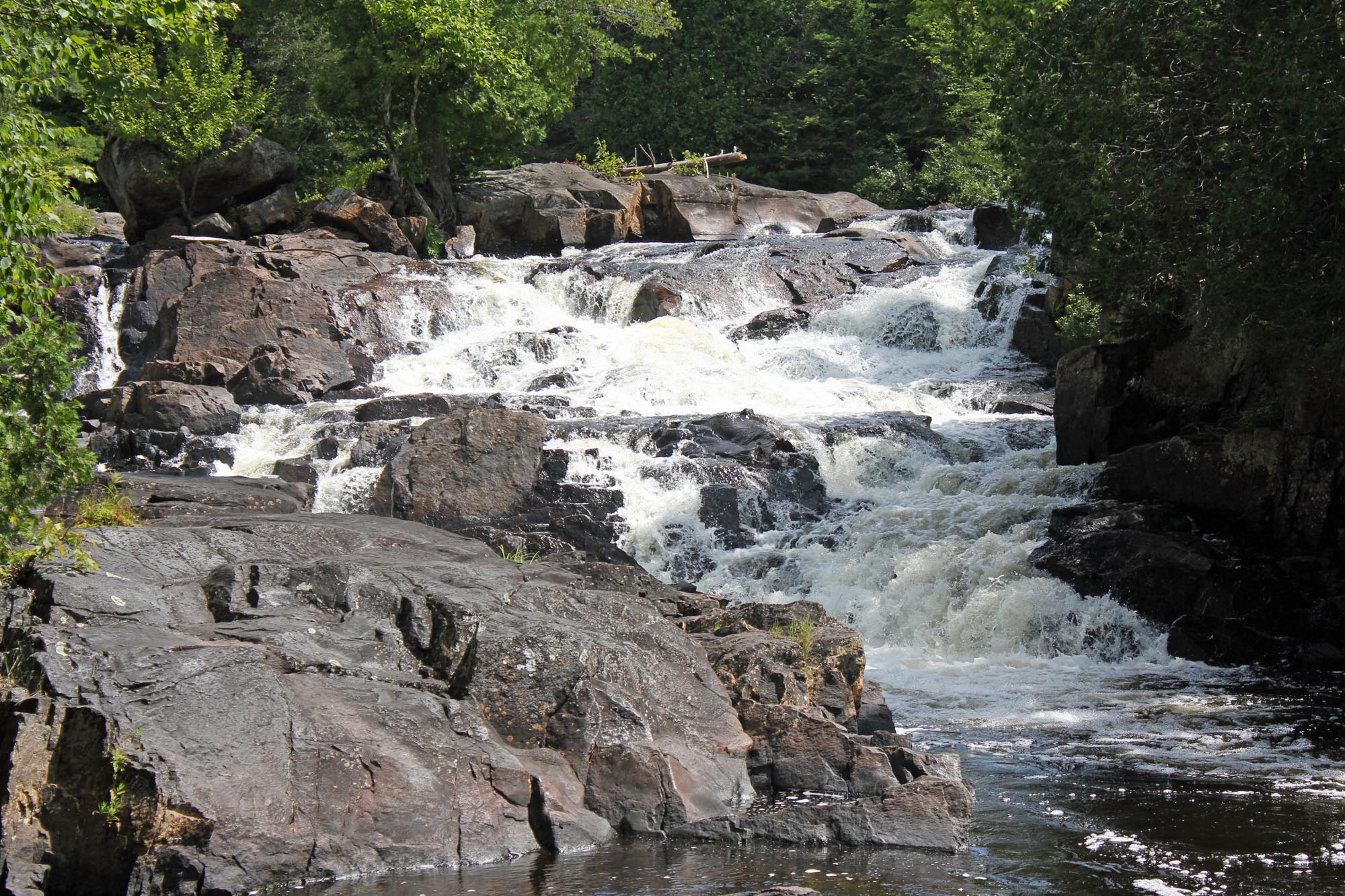 Chutes Croches, parc du Mont-Tremblant