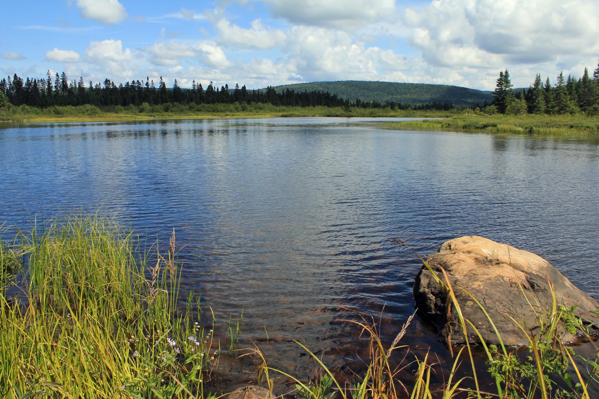 Lac Escalier, parc du Mont-Tremblant