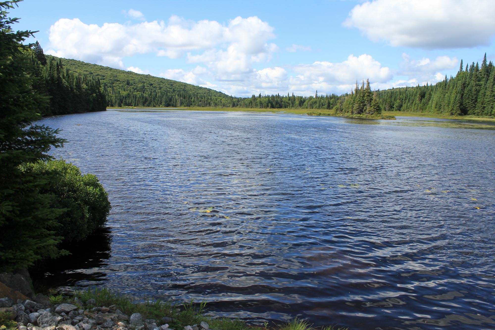 Lac de la Savane, Mont-Tremblant, paysage