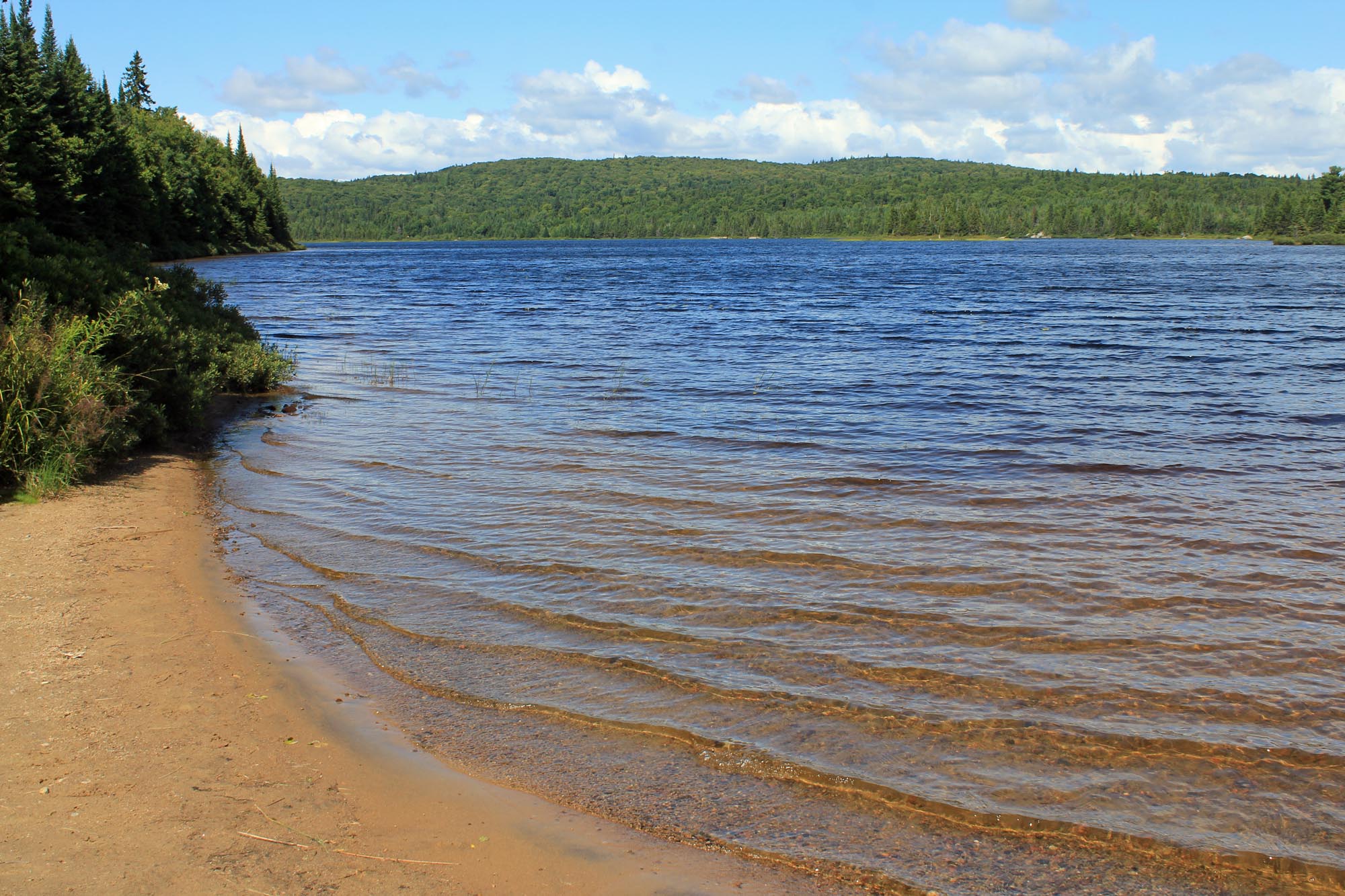 Lac de la Savane, Mont-Tremblant, vue