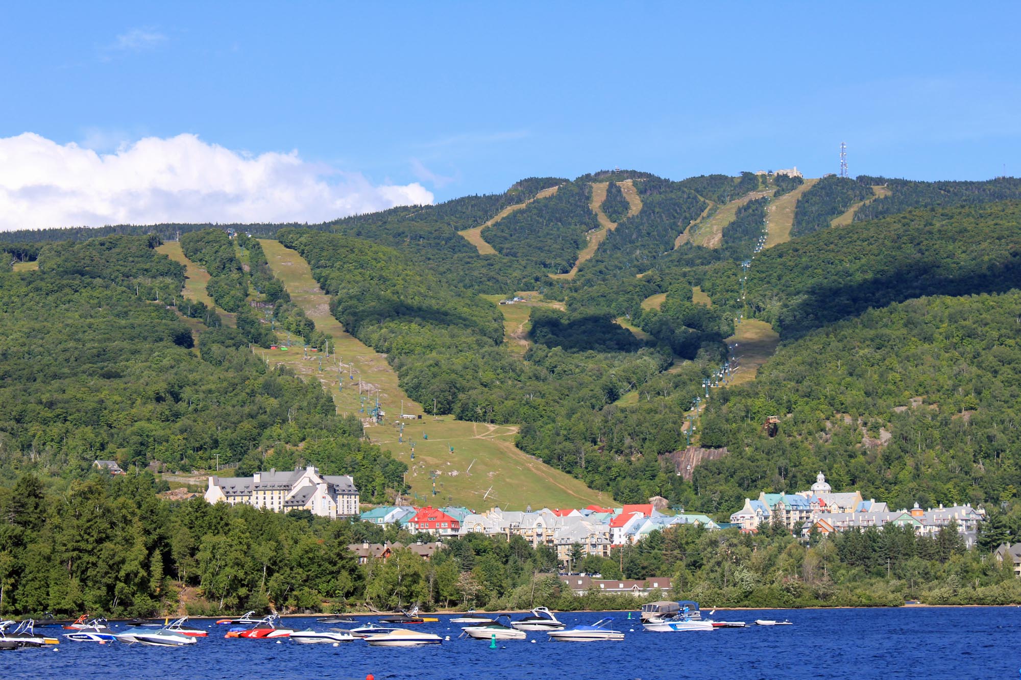 Vue du Mont-Tremblant