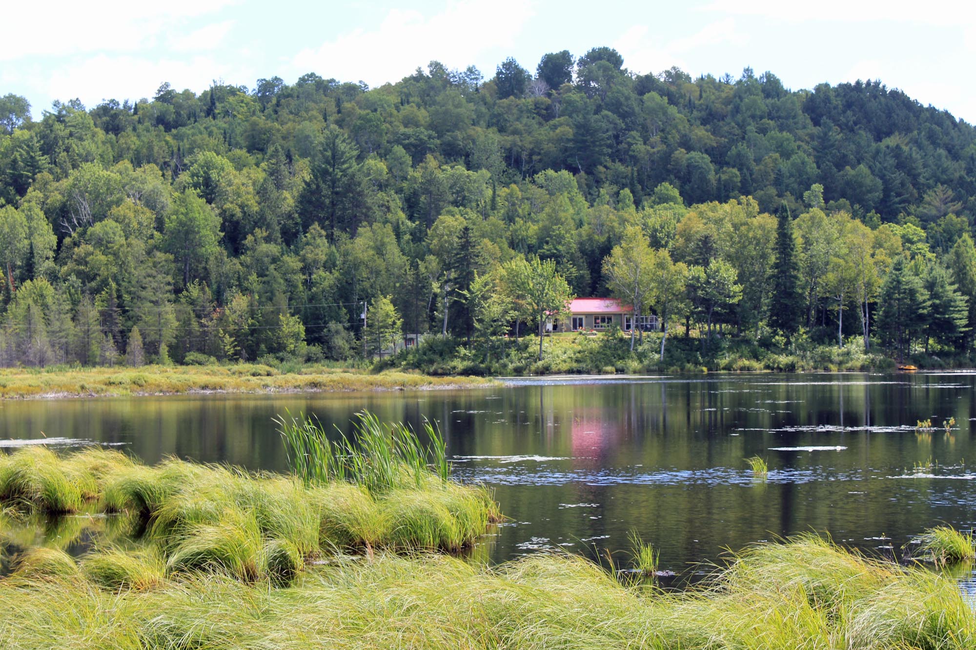 Un lac près de Saint-Côme