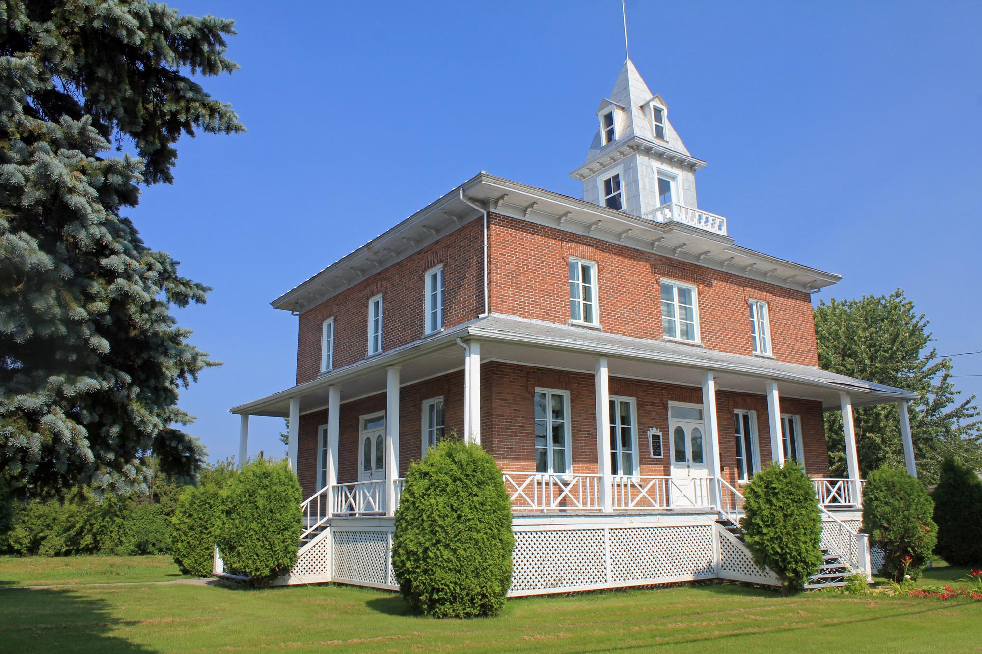 Une maison typique à Saint-Gédéon