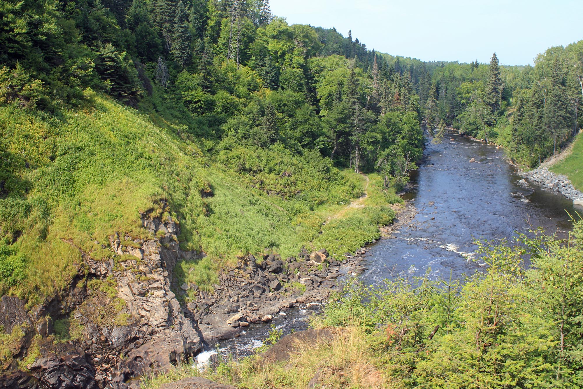 Val-Jalbert, paysage