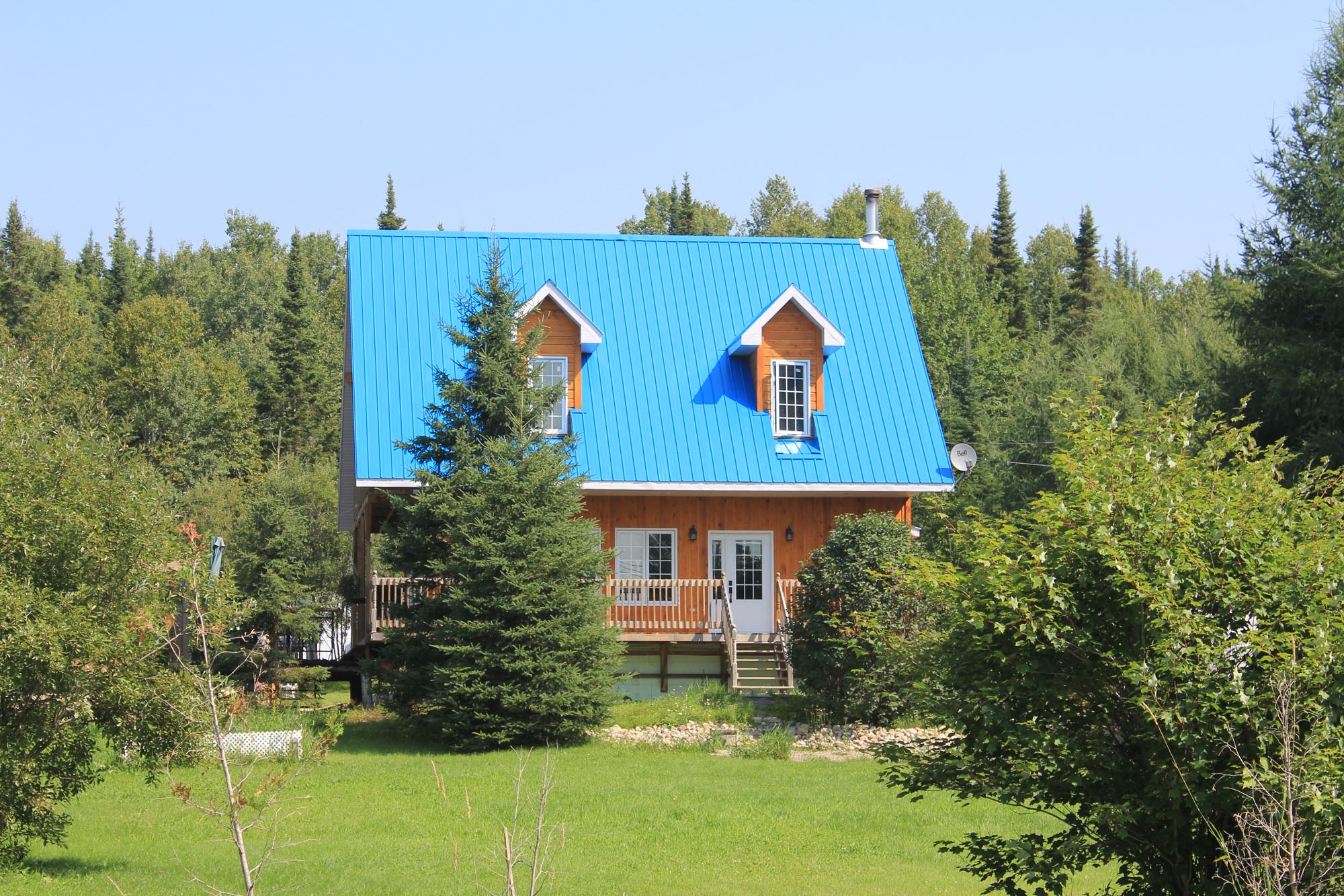 Fjord de Saguenay, maison typique