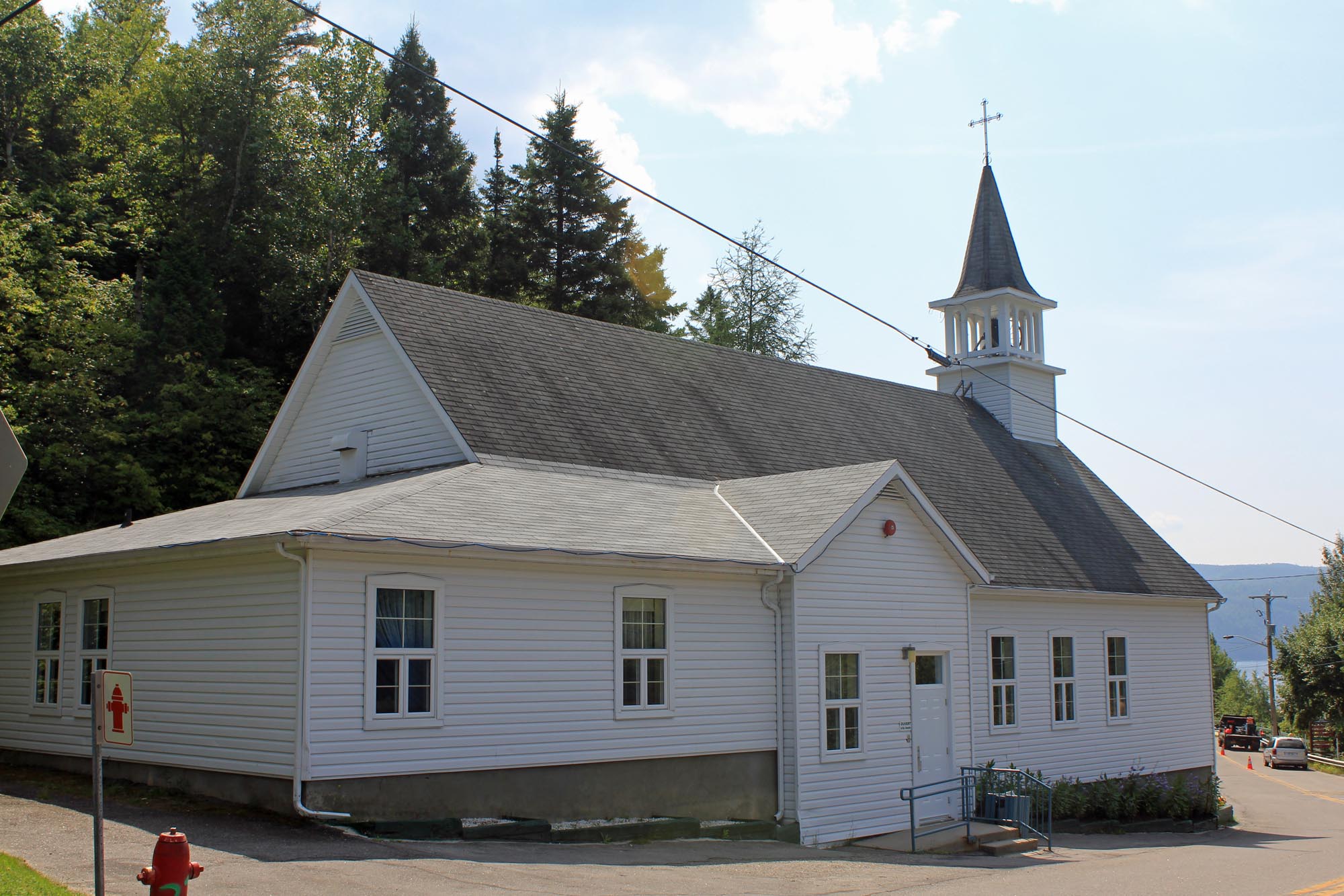 L'église de Sainte-Rose-du-Nord