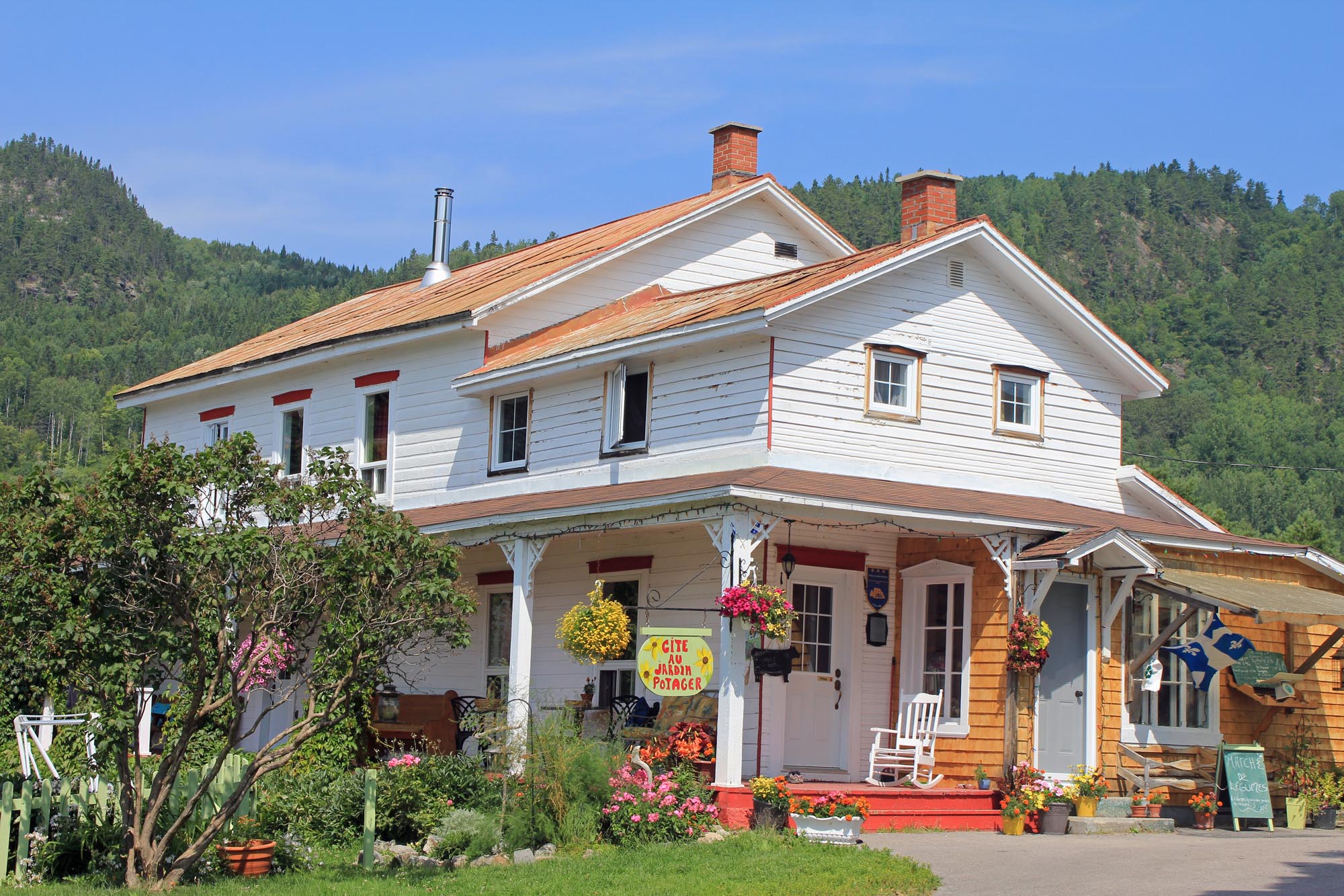 Le village de Sainte-Rose-du-Nord