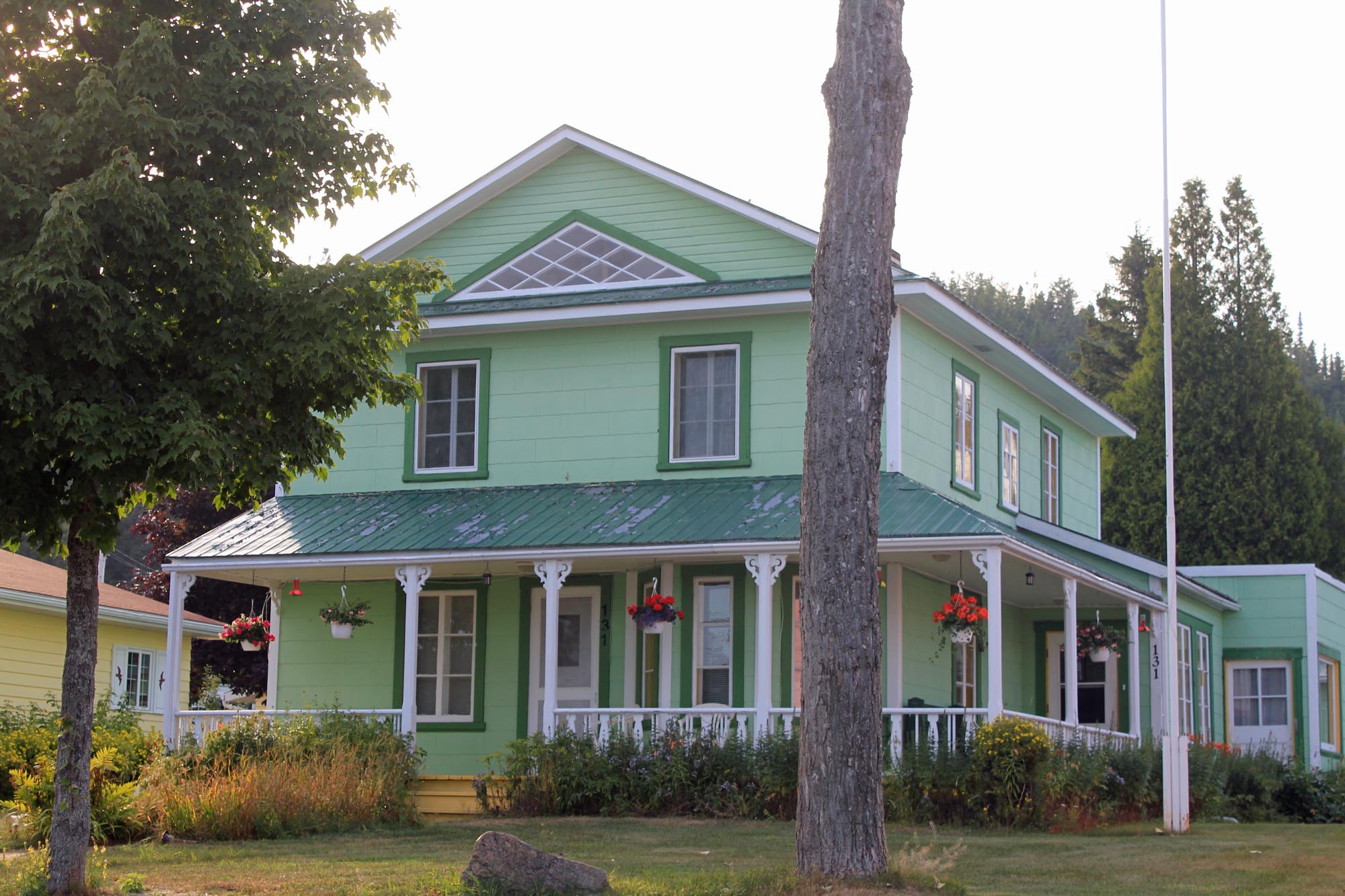 Tadoussac, maison verte