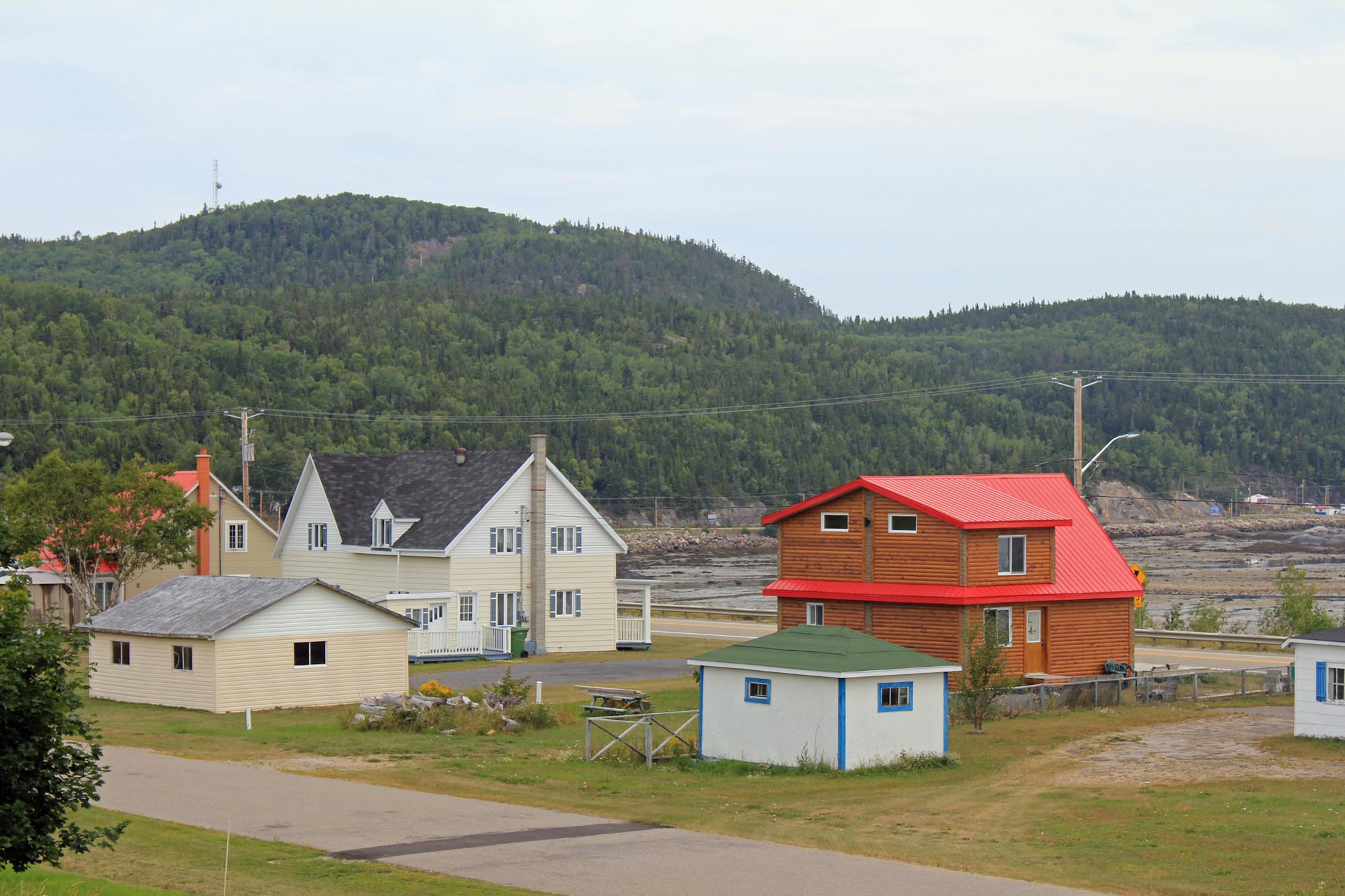 Baie-Sainte-Catherine, maisons typiques