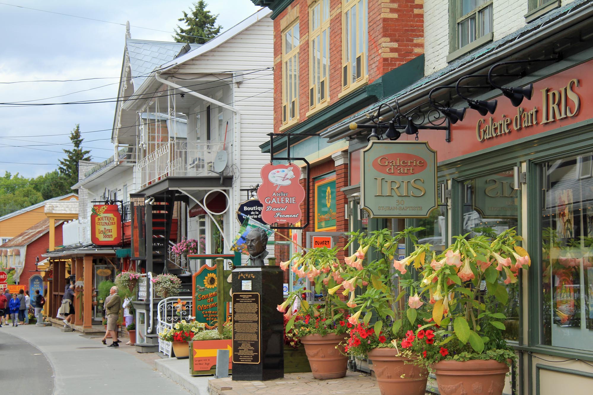 Une rue de Baie-Saint-Paul