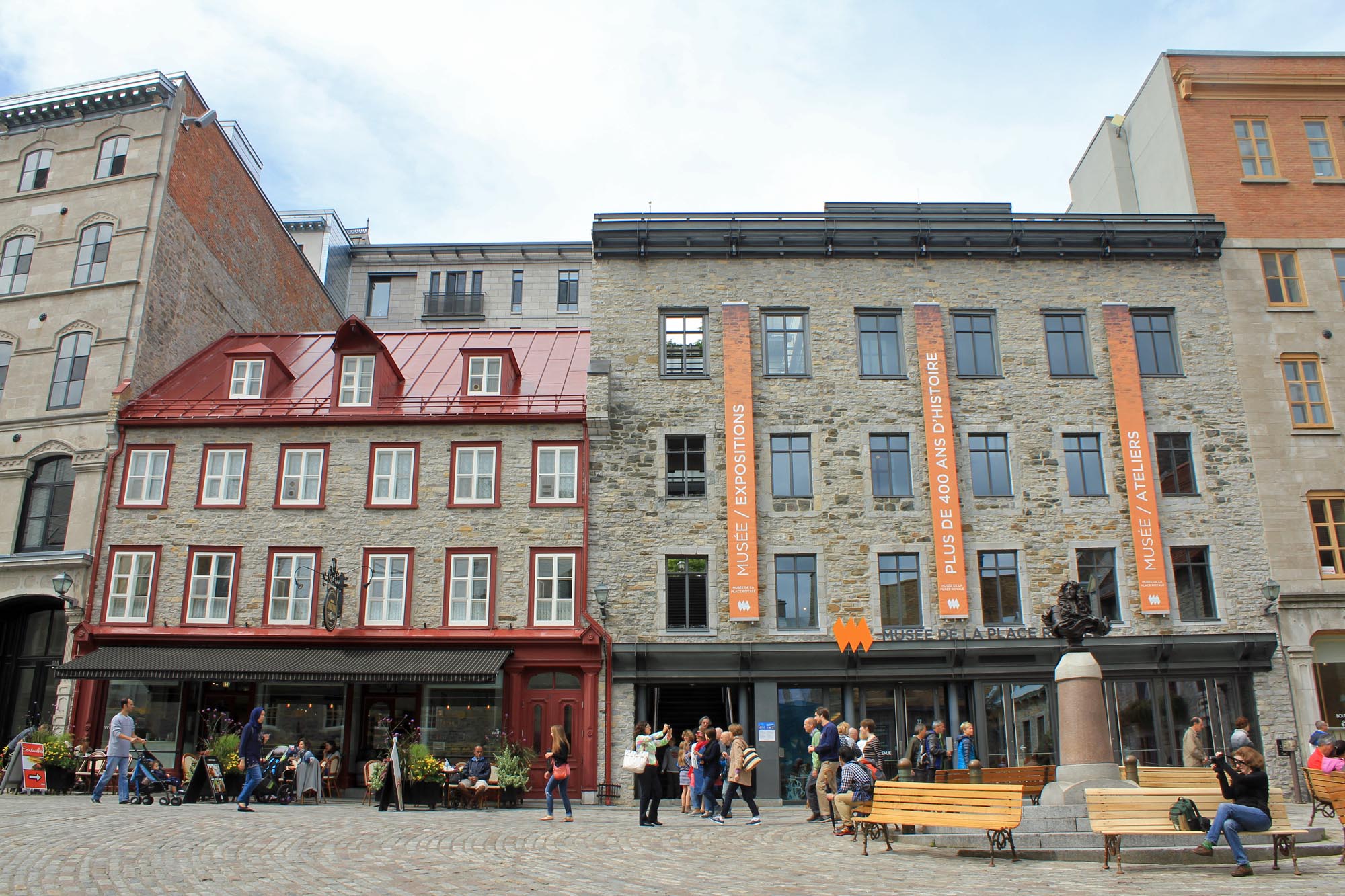 Québec ville, place Royale