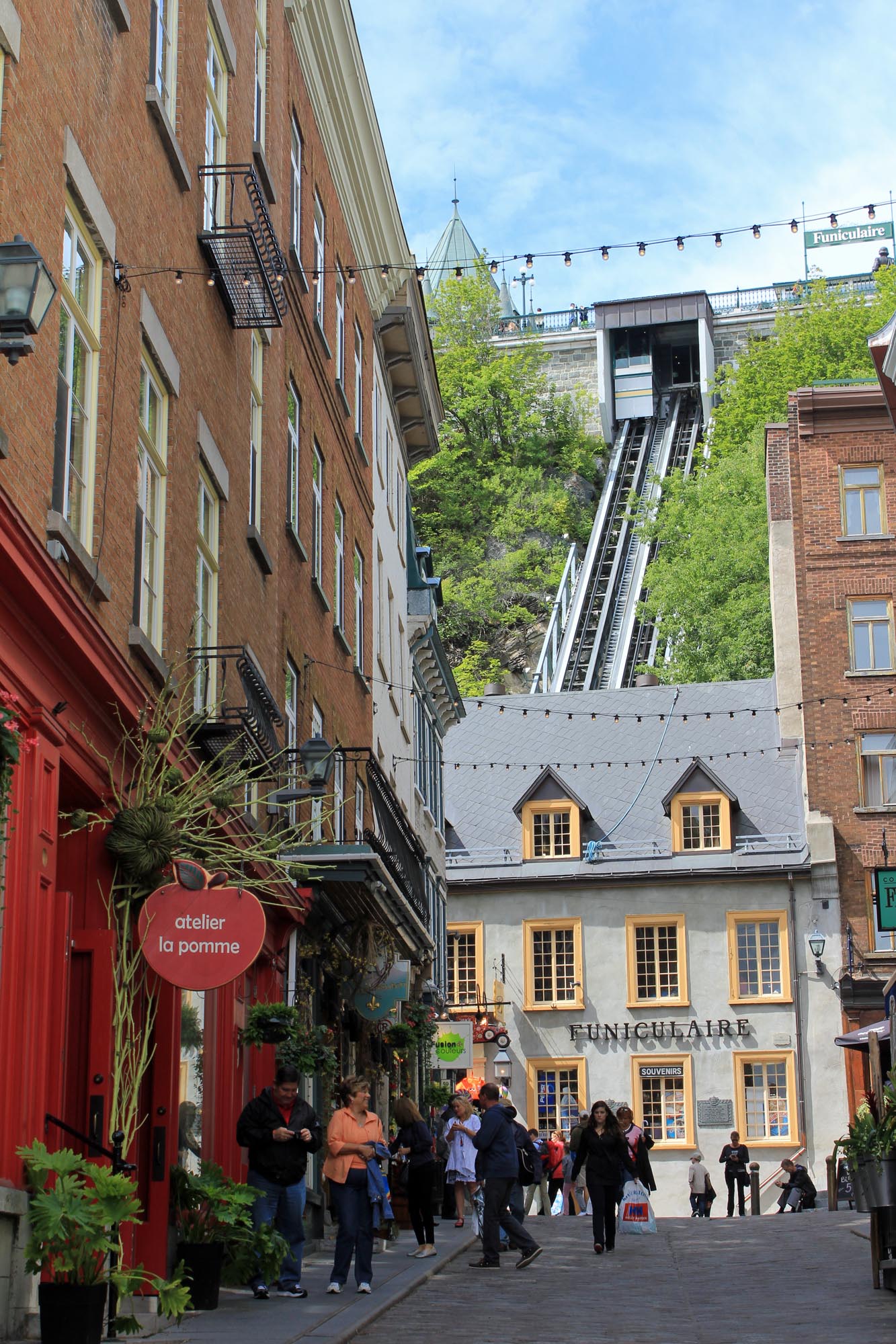 Québec ville, funiculaire