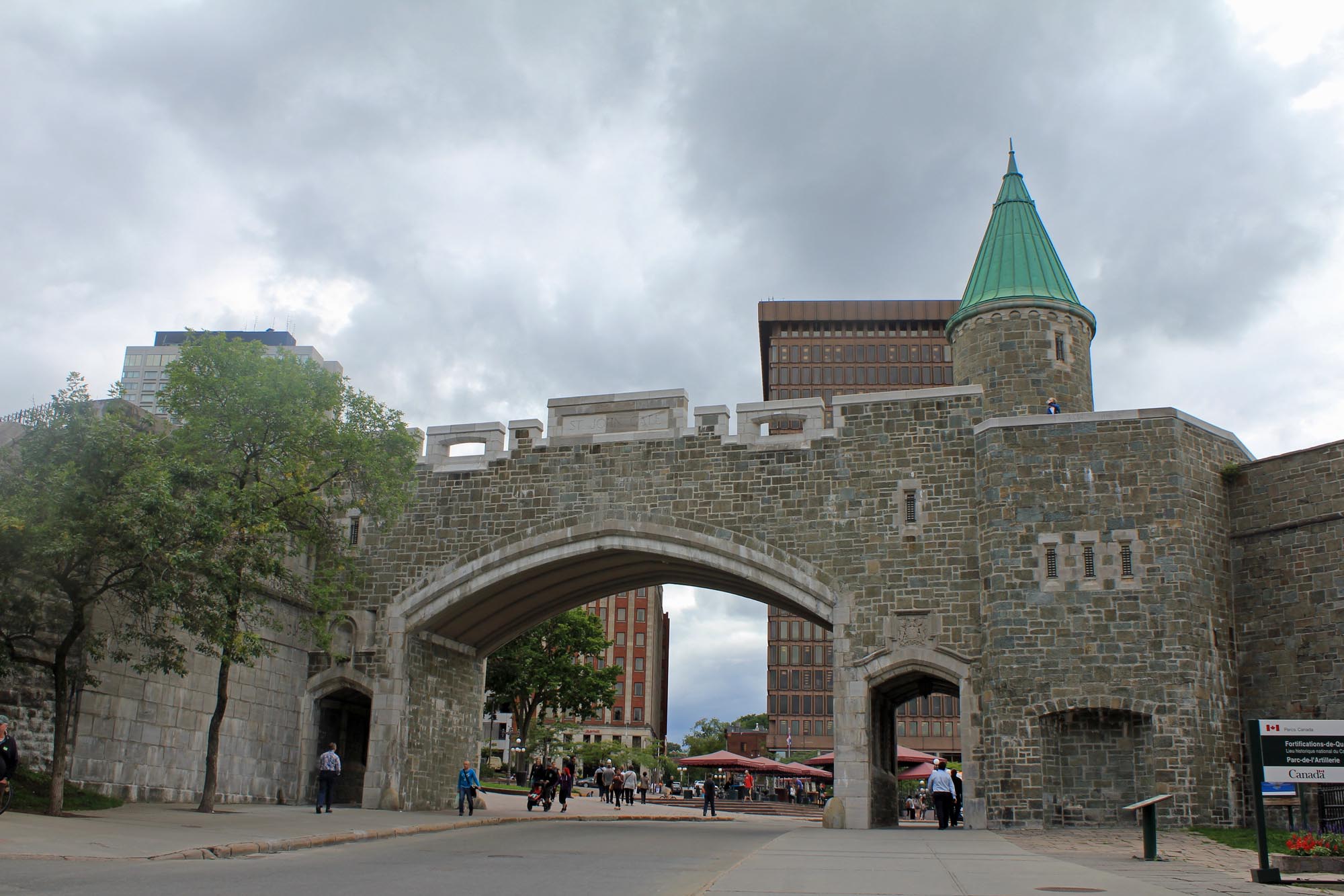 Québec ville, porte St-Jean