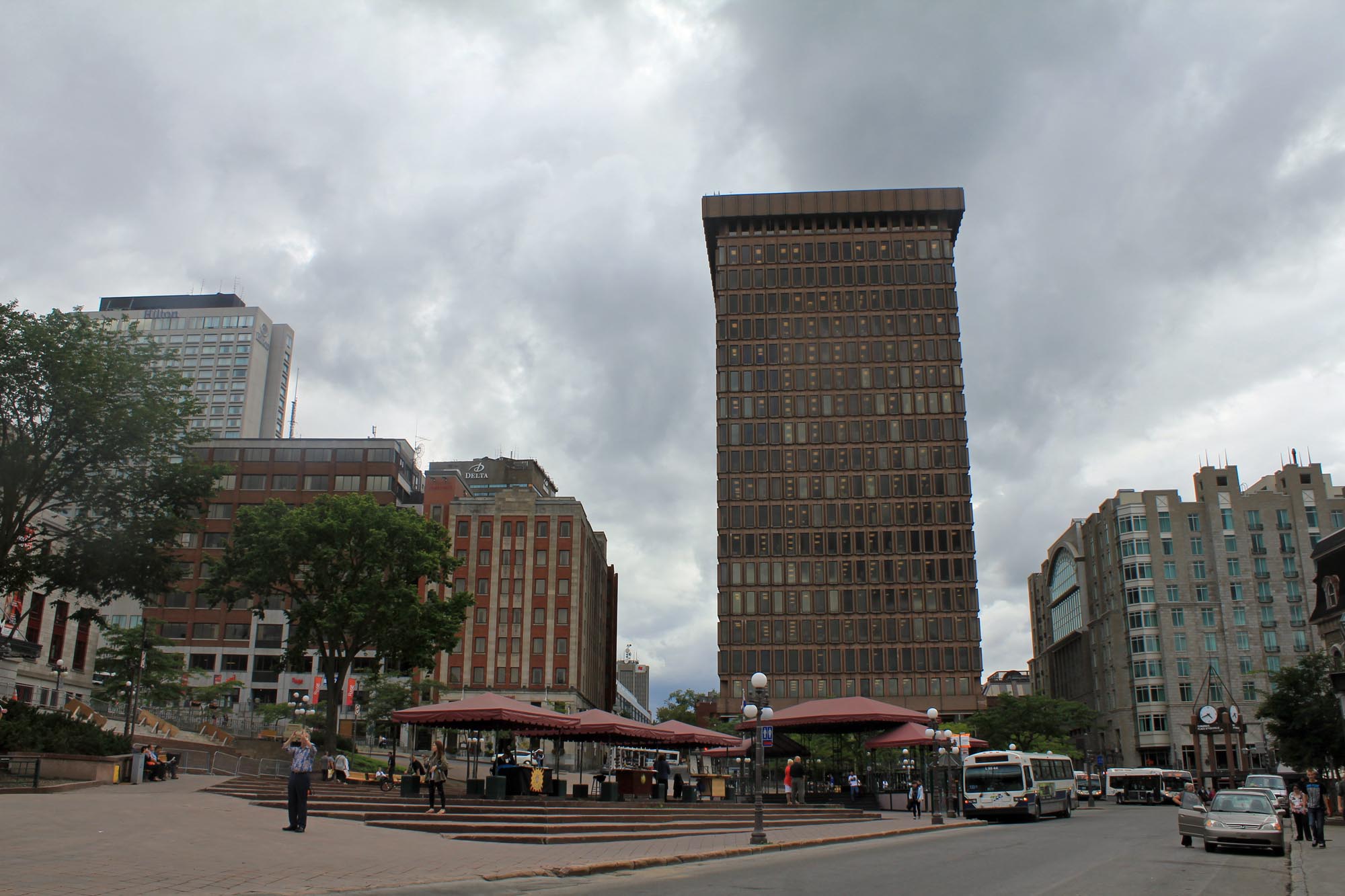 Québec ville, place d'Youville