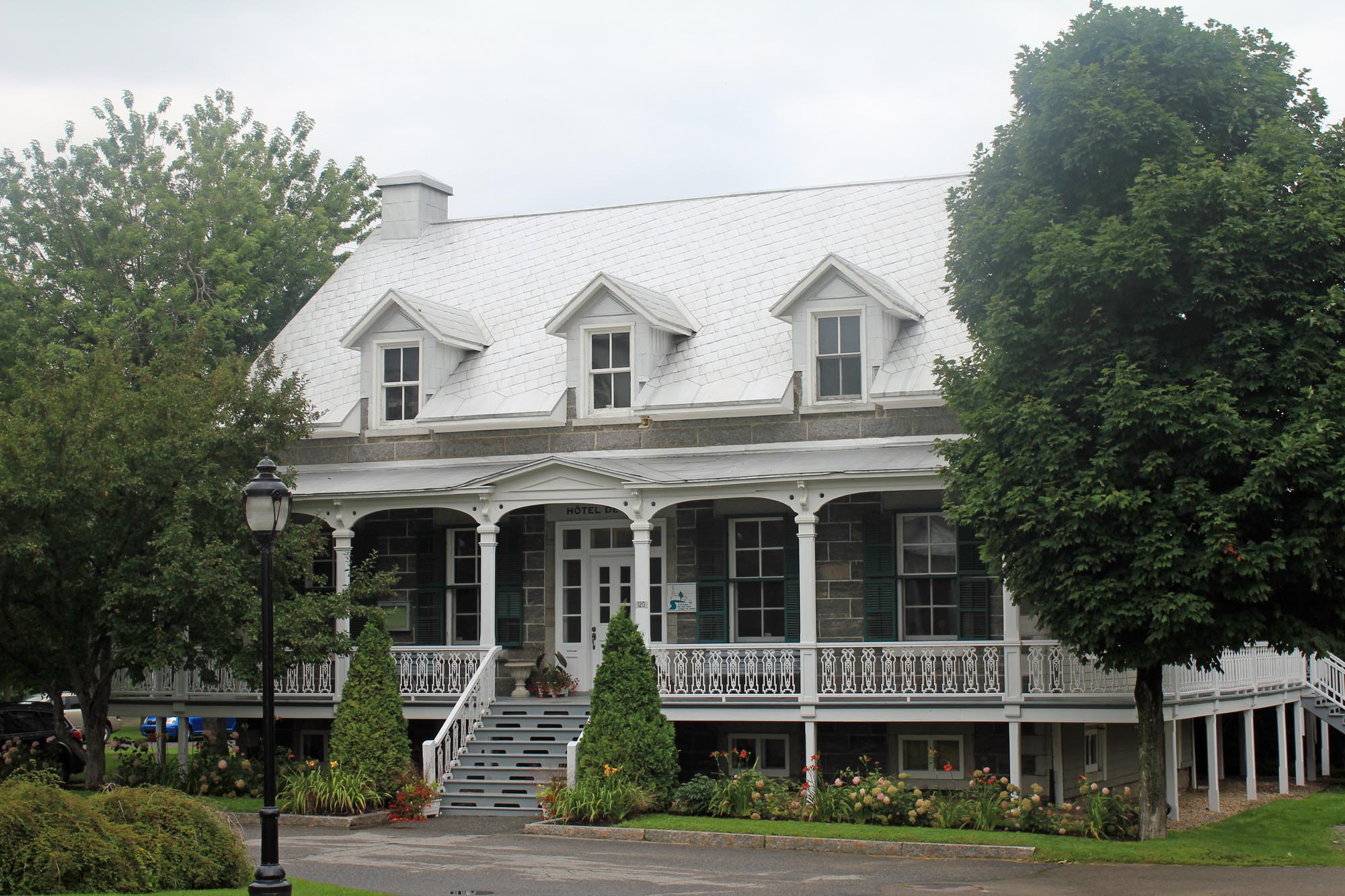 Une maison typique à Deschambault