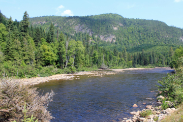 Rivi&egrave;re Sainte-Marguerite au fjord