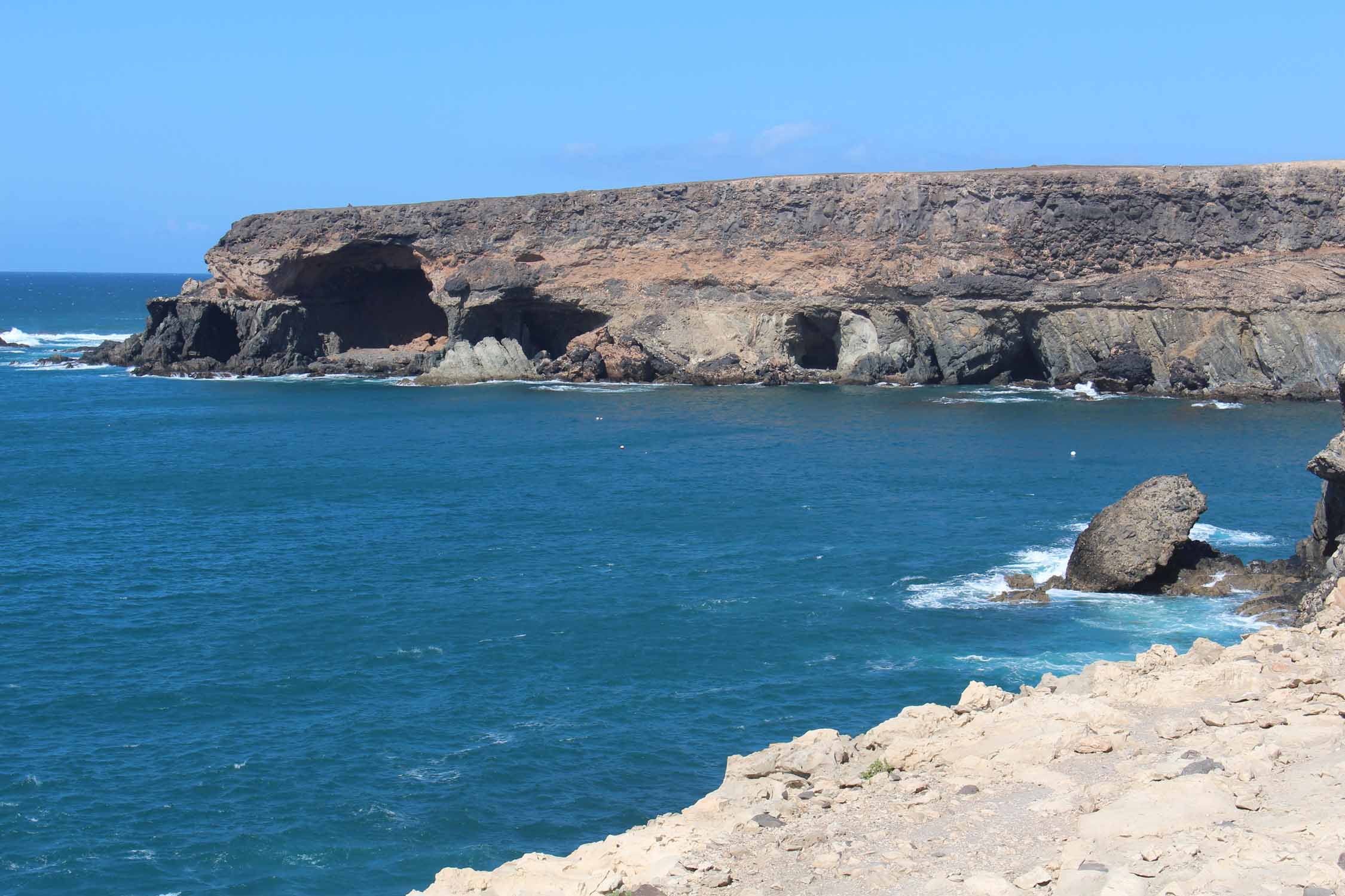 Fuerteventura, Ajuy, falaises