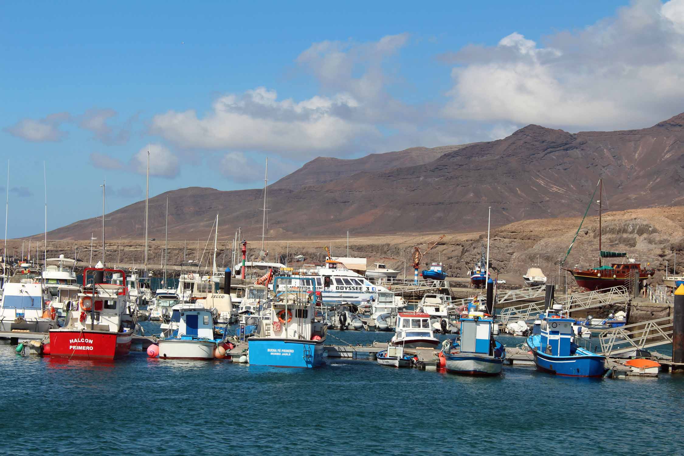 Fuerteventura, port de Morro Jable